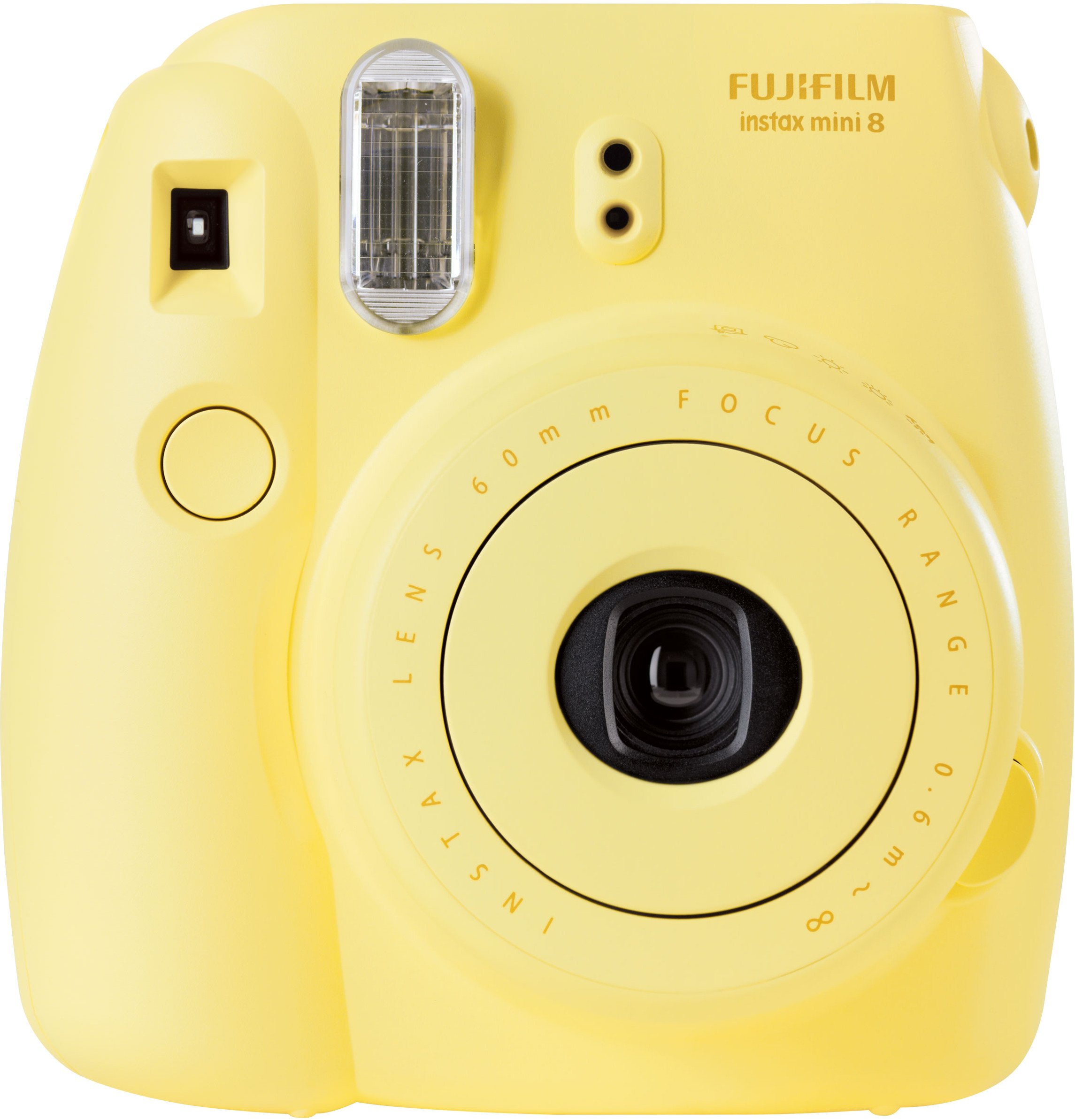 Buy Fujifilm Instax Mini 8 Camera with Strap and Battery (Yellow