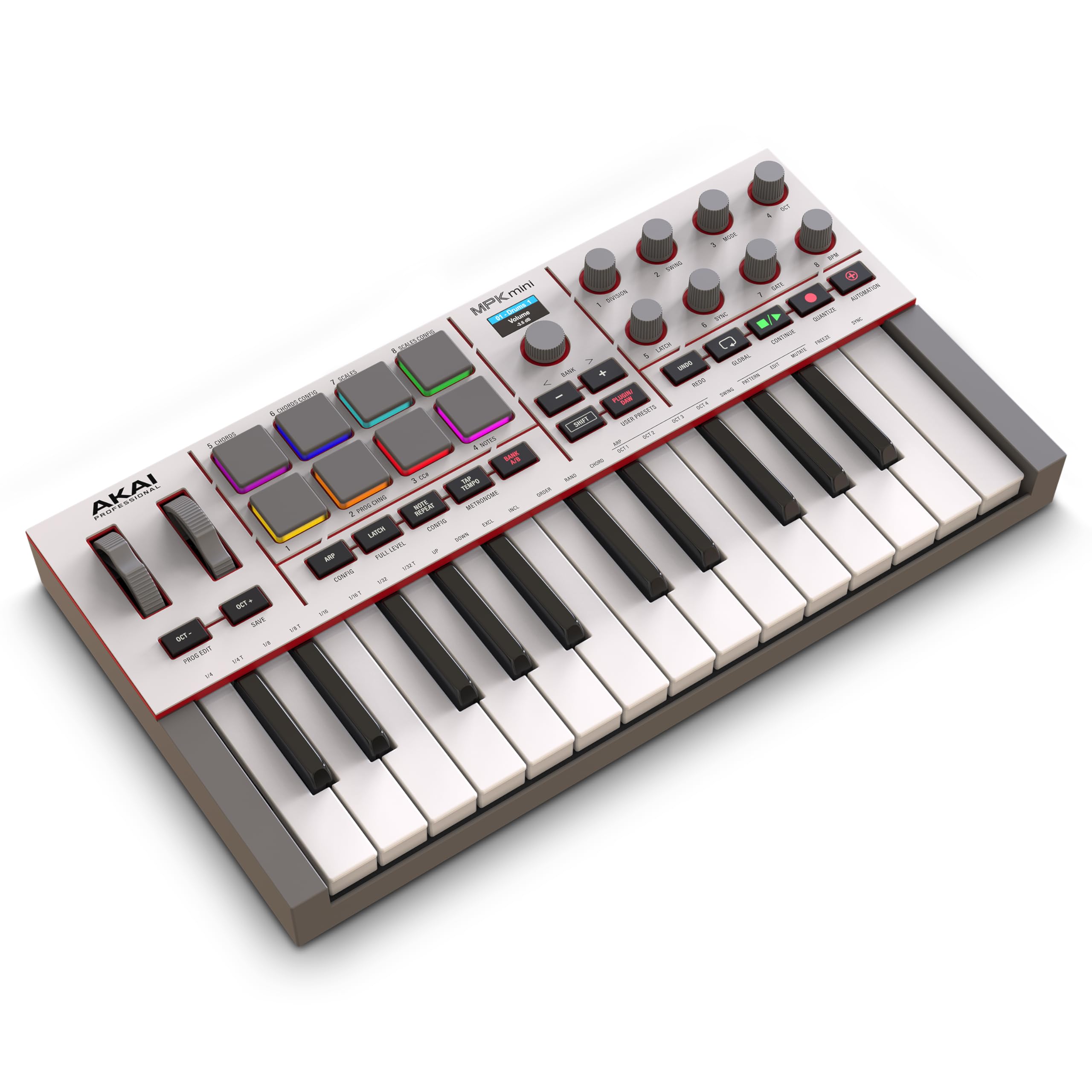 Amazon.co.jp: Akai Professional MPK Mini IV USB-C MIDIキーボード