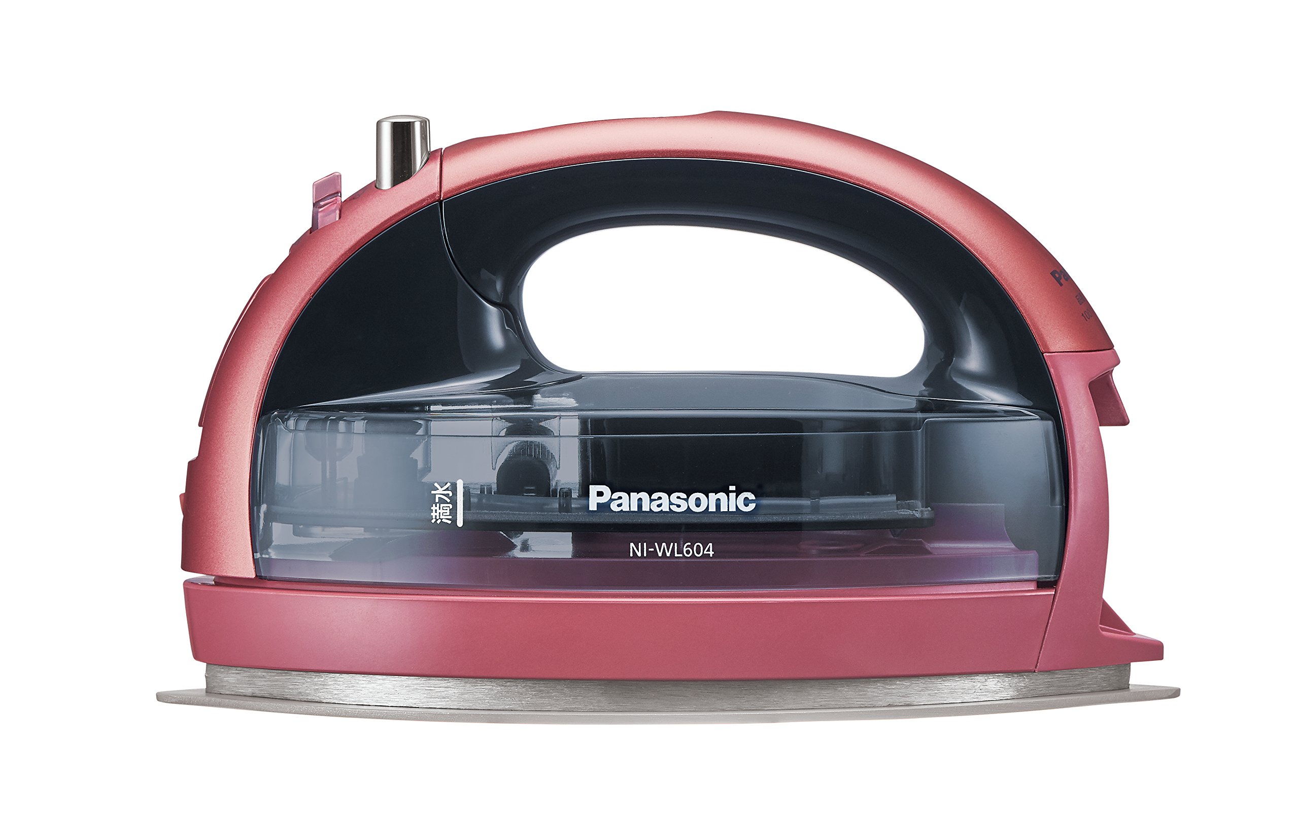 Amazon | パナソニック コードレススチームWヘッドアイロン ピンク NI