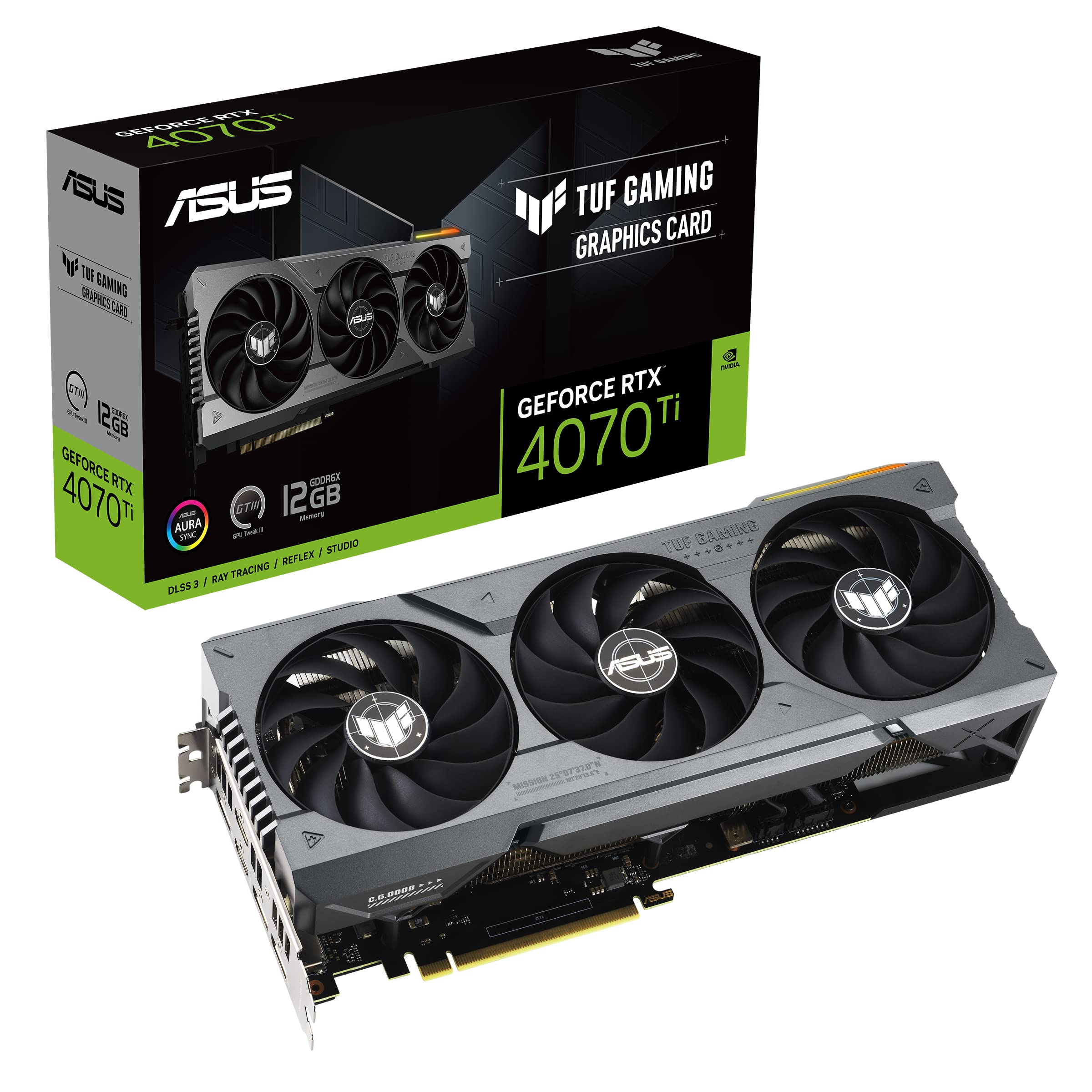 Amazon.com: ASUS TUF Gaming NVIDIA GeForce RTX™ 4070 Ti Gaming