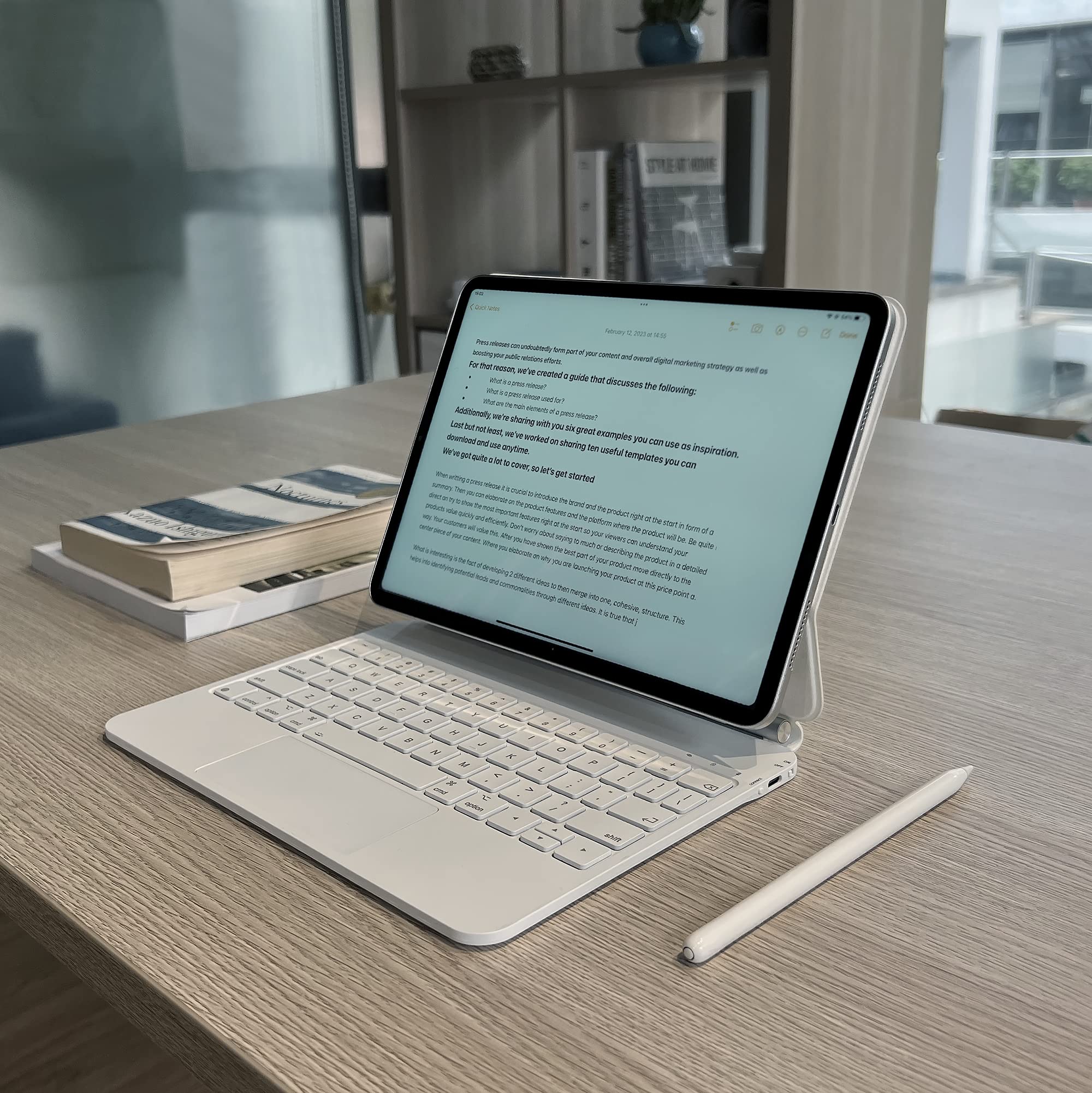 Amazon.com: InUnion Magic Keyboard for iPad Pro 13 Inch (M5/M4