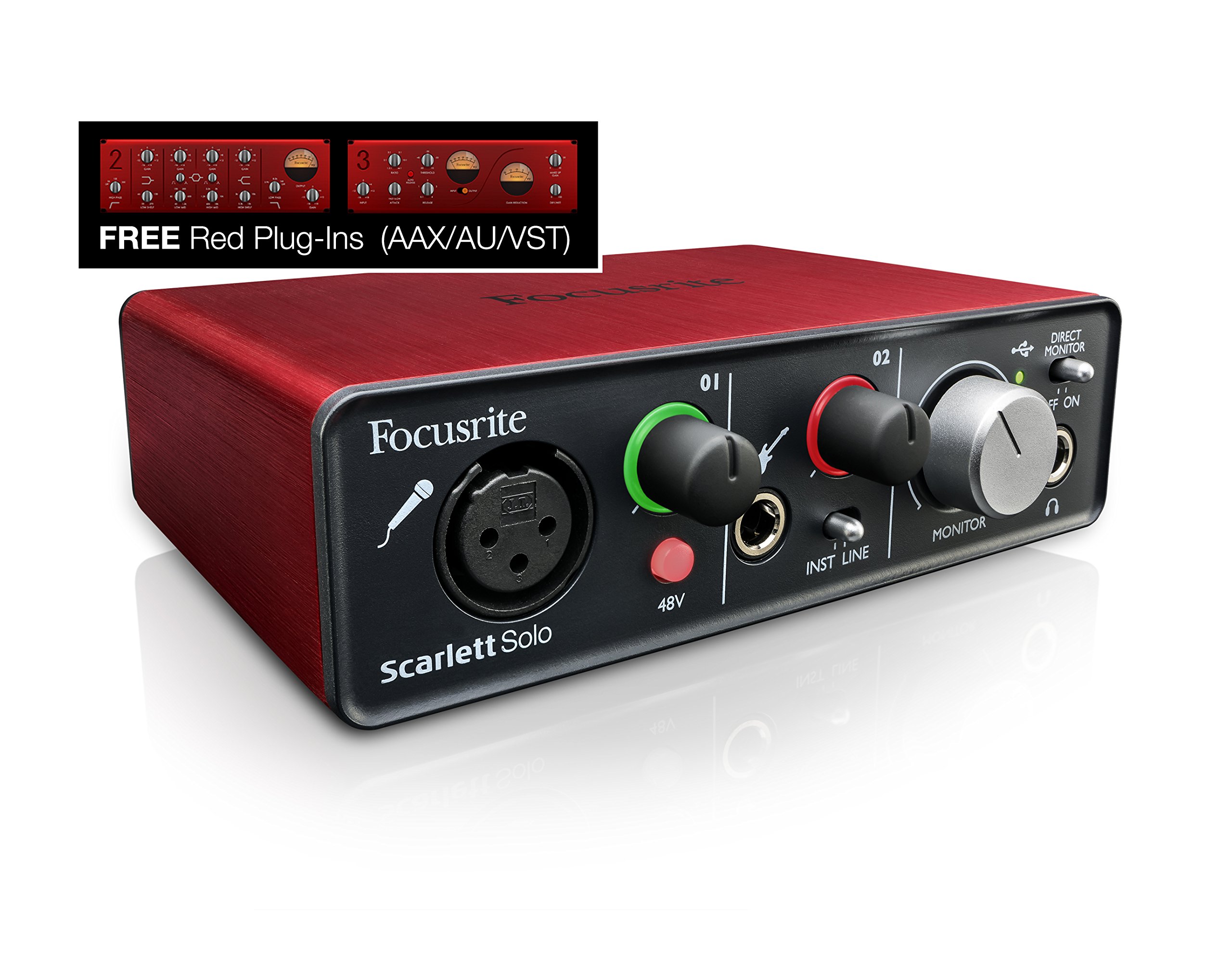 Amazon.com: Focusrite Scarlett Solo Compact (1st Gen) USB Audio