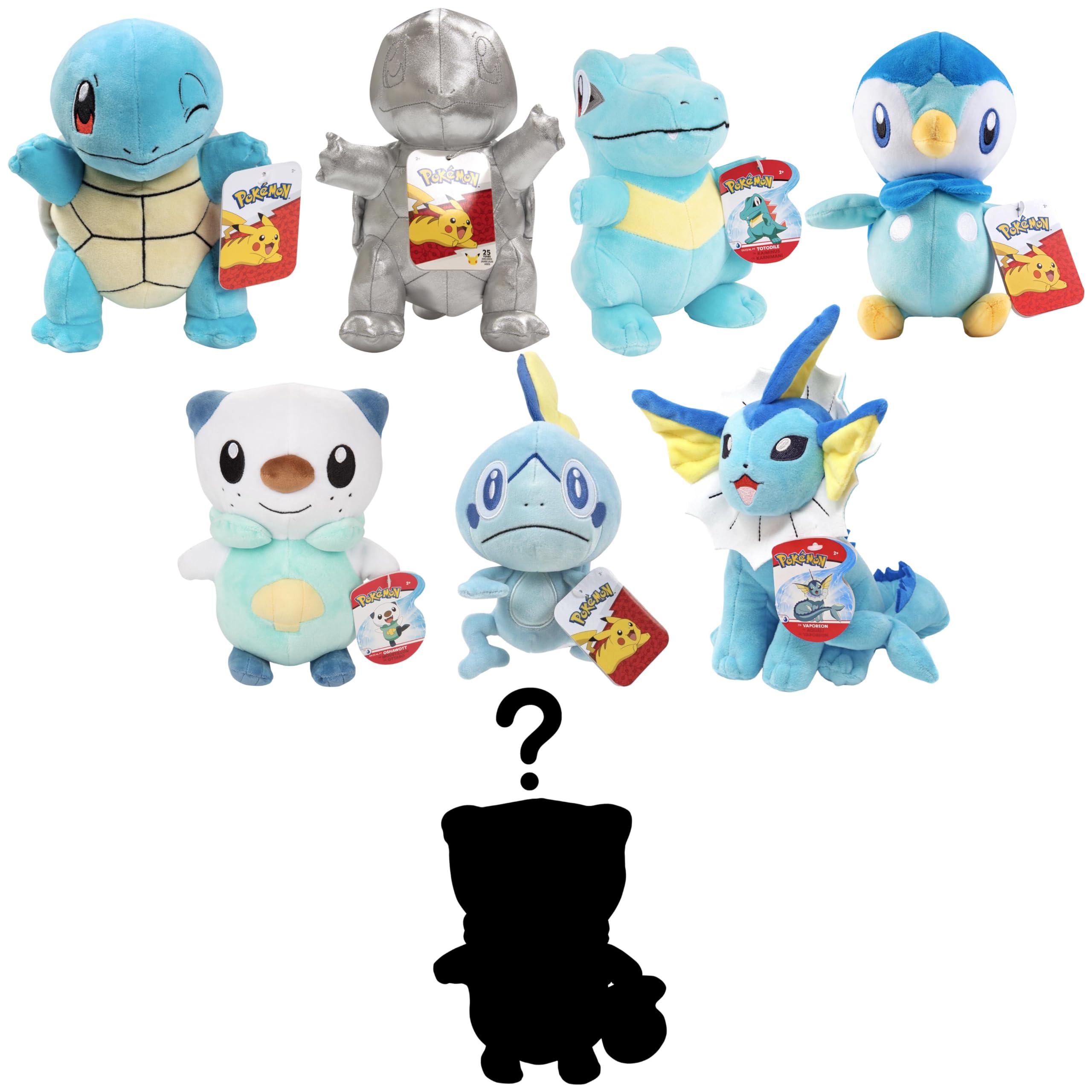 Amazon.co.jp: ポケモン 火 草 水 タイプ 8インチ ぬいぐるみ