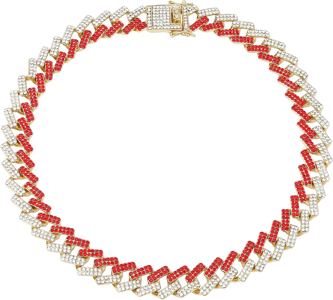Amazon.com: Charles Raymond Zig Zag Bling'ed Out Necklace - New