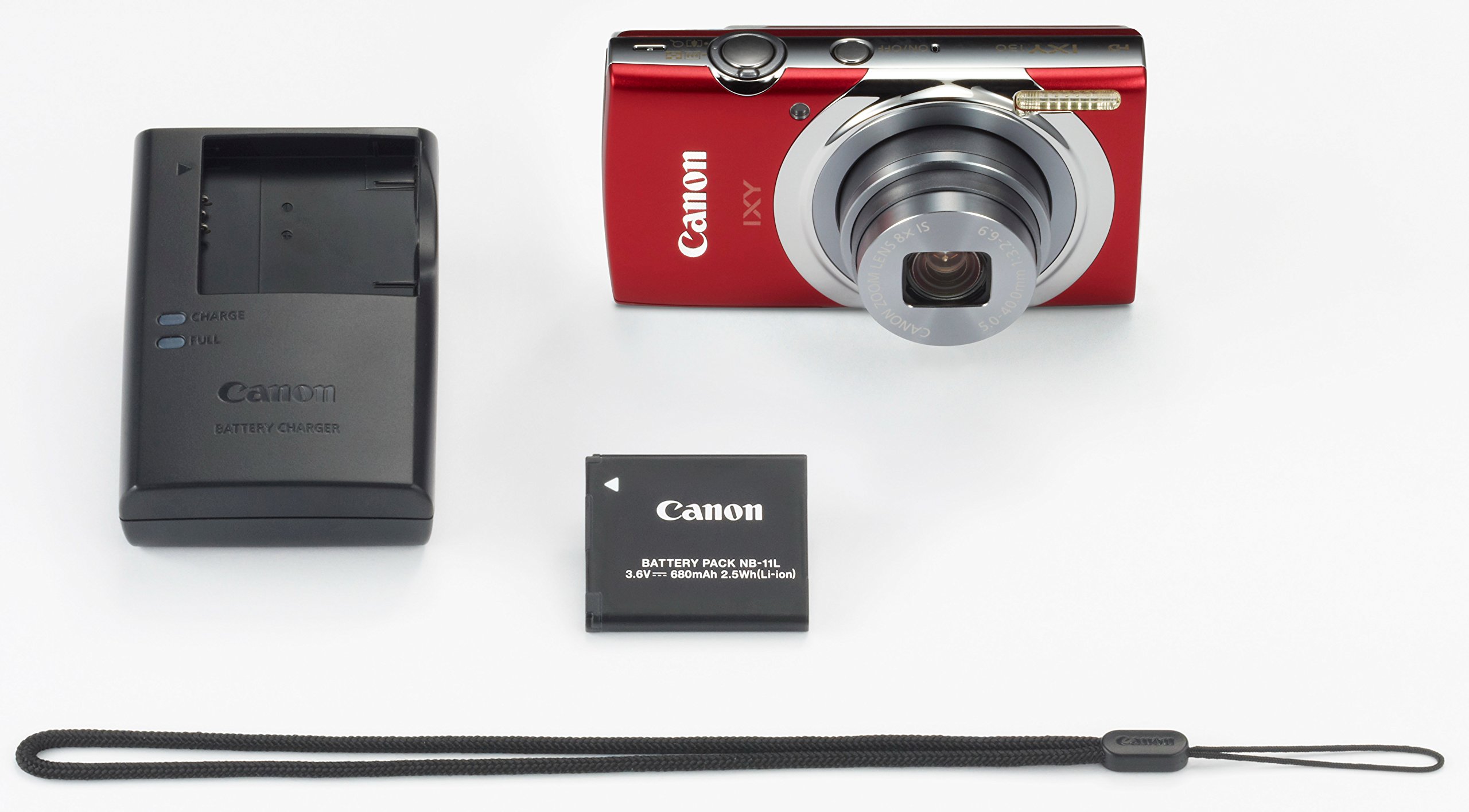 Amazon | Canon デジタルカメラ IXY 130(RE) 約1600万画素 光学8倍