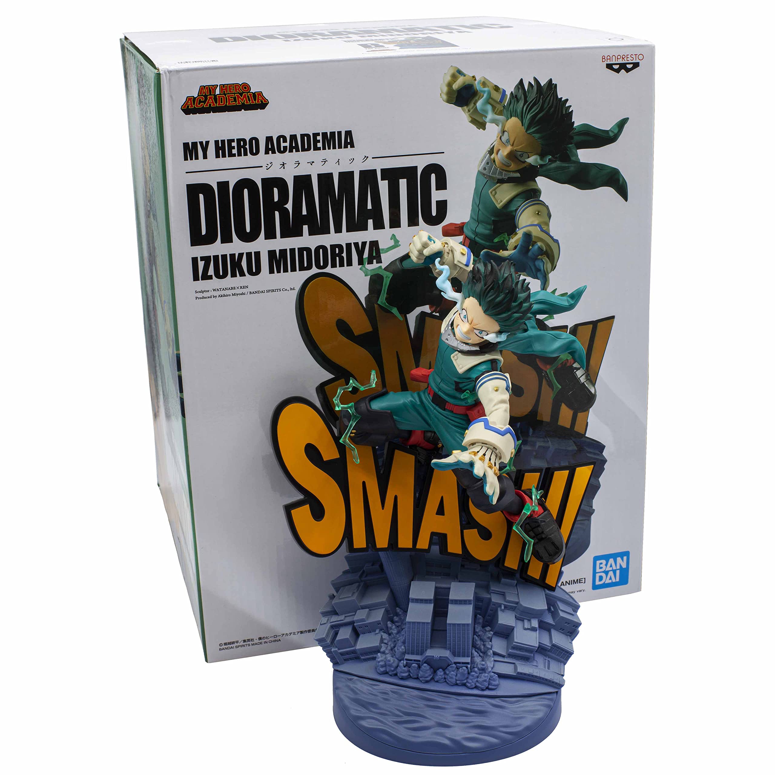 Amazon.com: BanPresto - My Hero Academia - Dioramatic - Izuku
