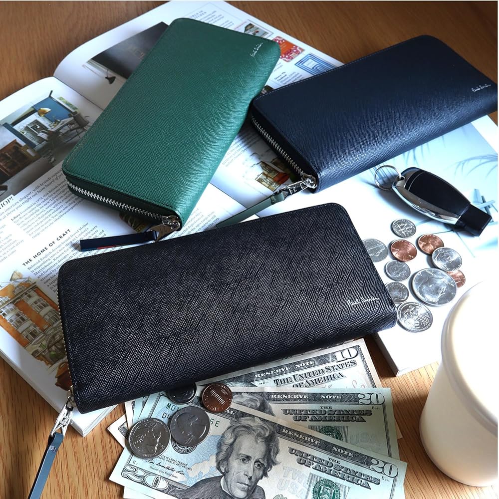 Amazon | [ポールスミス] ラッピング済 財布 長財布 ラウンド