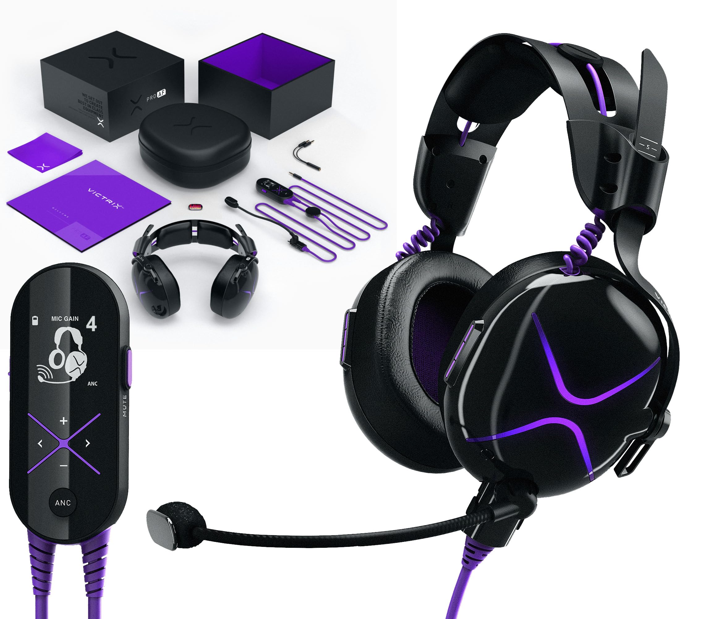 Amazon.co.jp: 【国内正規品】Victrix Pro AF 有線 ゲーミングヘッド