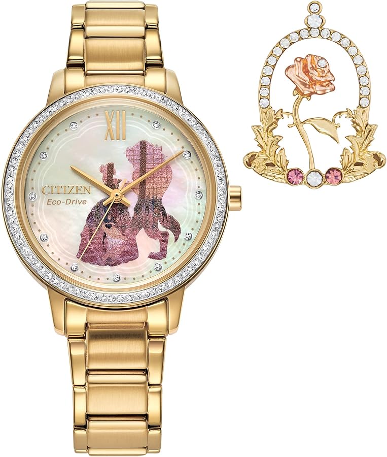 Amazon.com: Citizen Women's Eco-Drive Disney Princess Belle