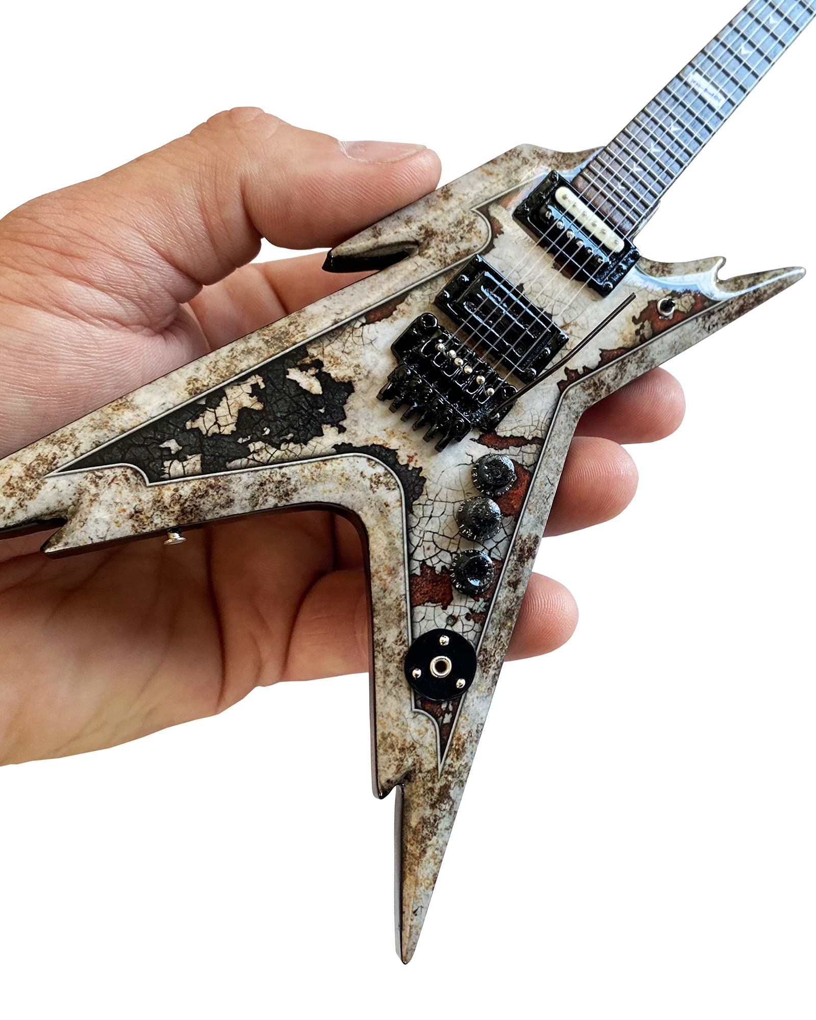 Amazon.co.jp: AXE HEAVEN Dimebag Darrell Dean Razorback ミニギター
