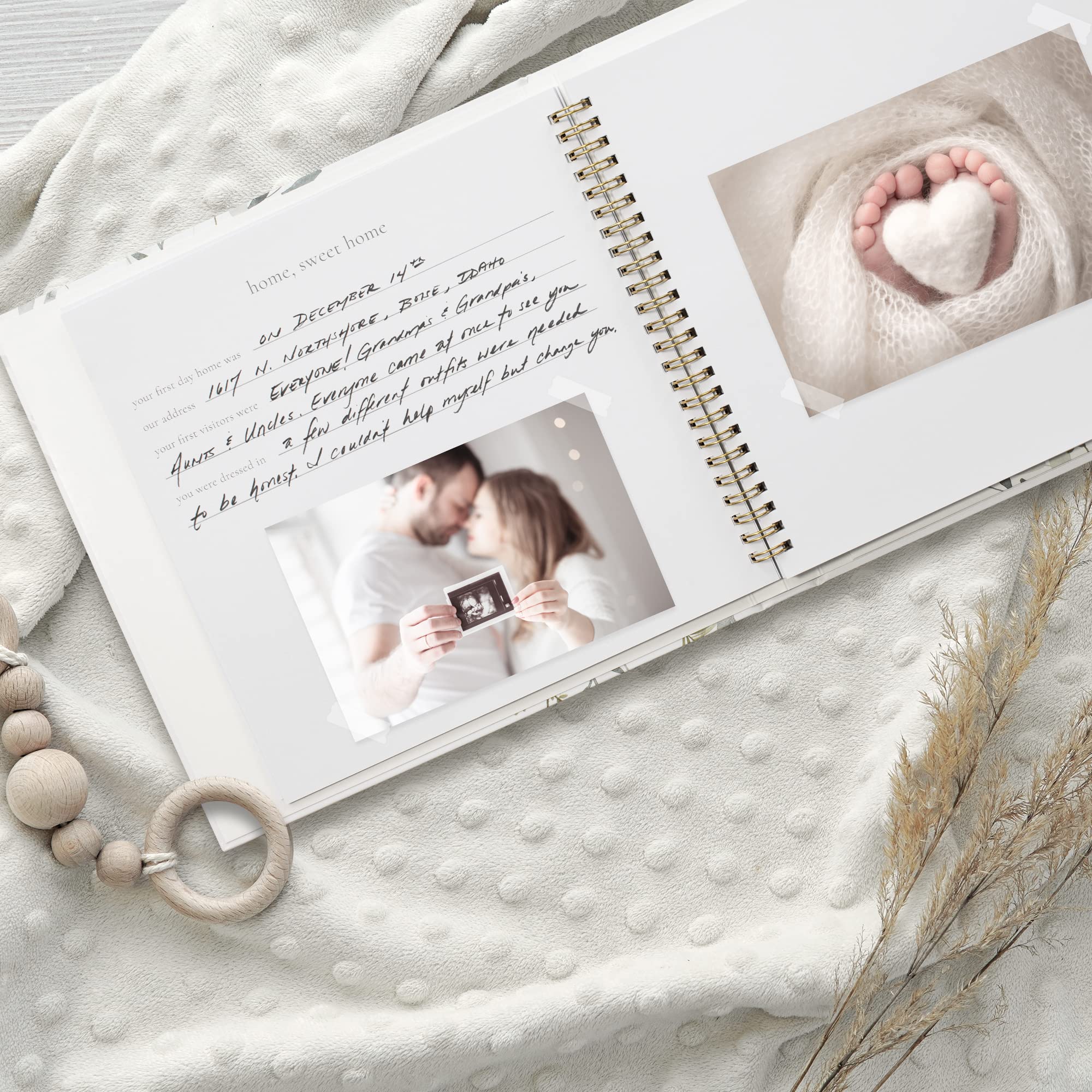 Amazon.com: Keepsake Baby Memory Book for Boys & Girls – Timeless