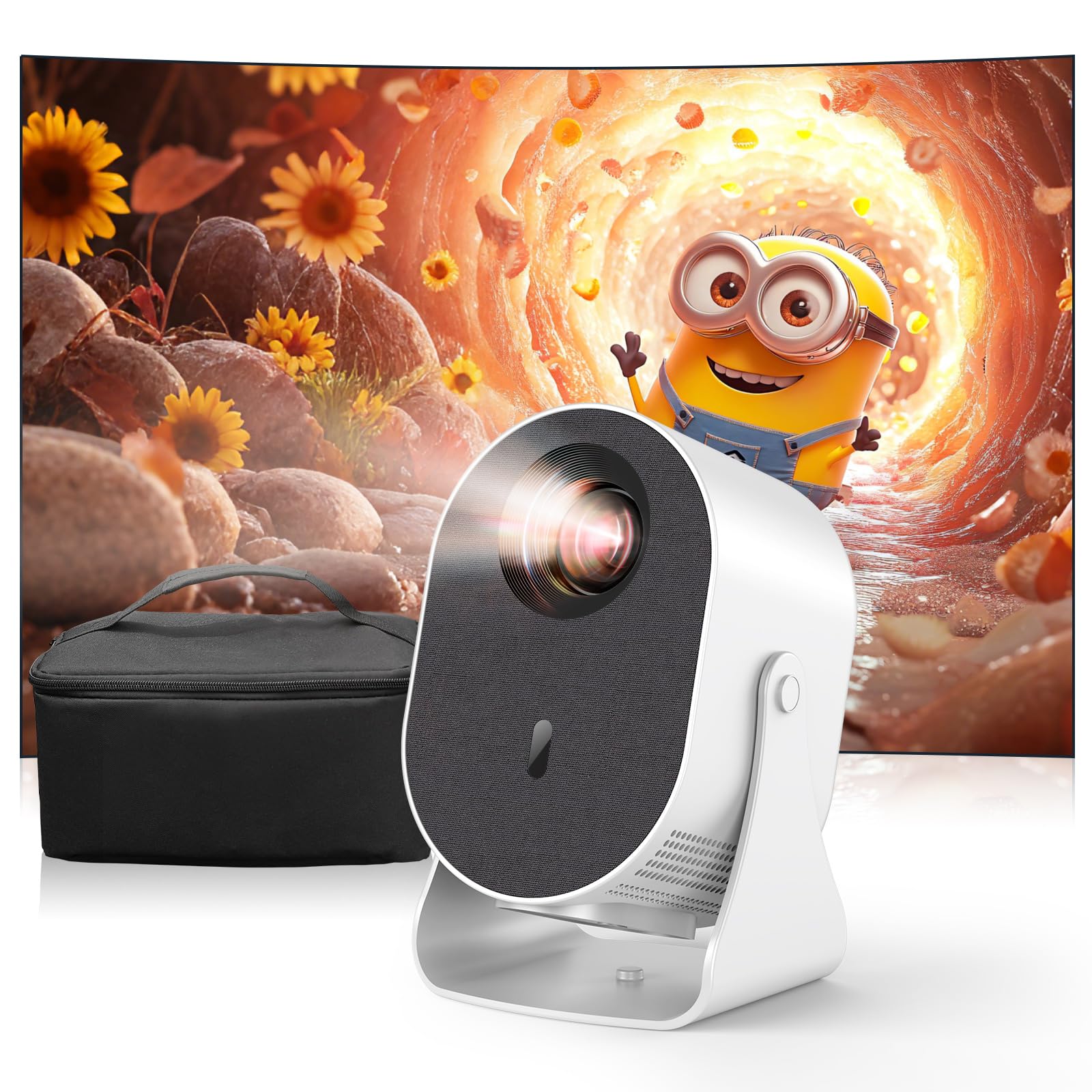 Amazon.co.jp: プロジェクター 家庭用 小型 天井投影 自動台形補正