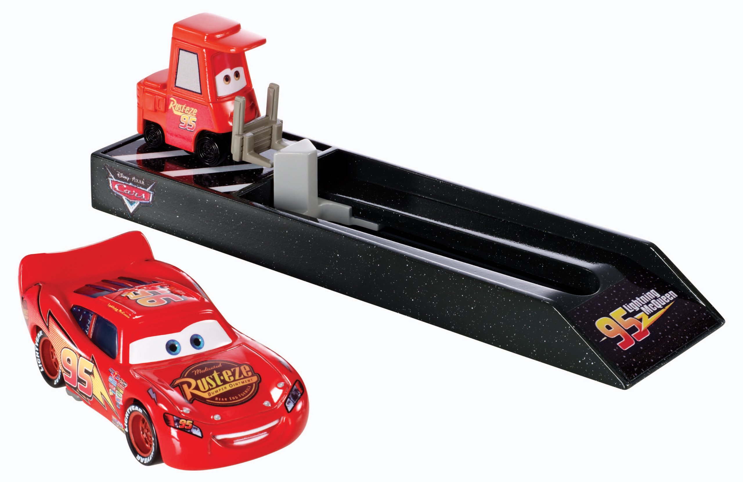 Amazon.com: Disney Cars Pit Crew Launchers, Lightning McQueen