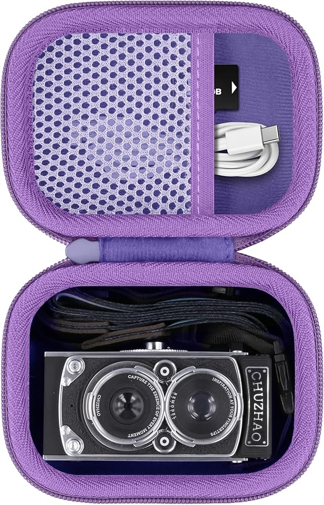 Amazon.co.jp: （ケースのみ）CHUZHAO ヴィンテージミニデジタルカメラ