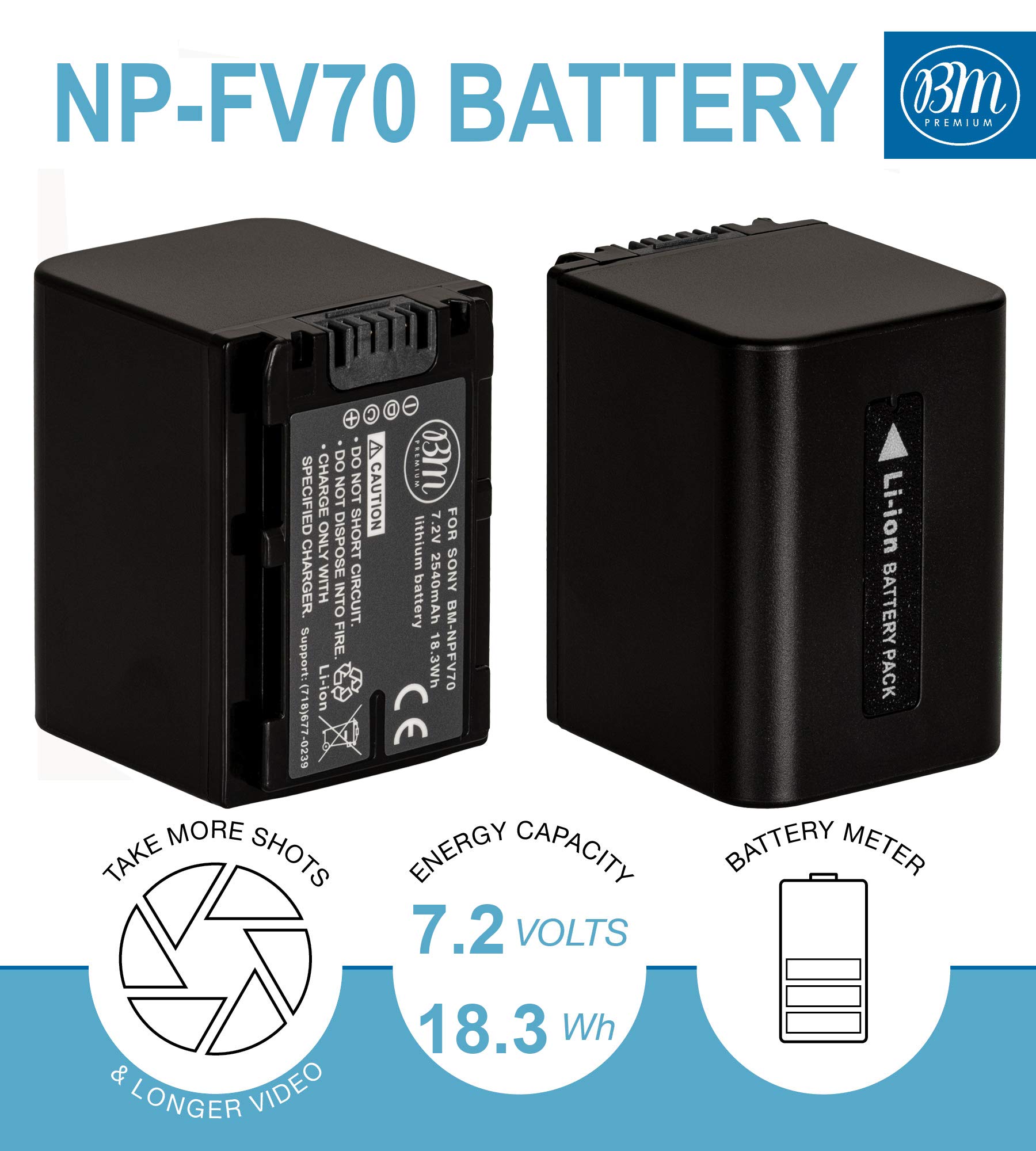 Amazon.com : NPFV70 Battery & Charger Kit for Sony DCR-SX63 DCR