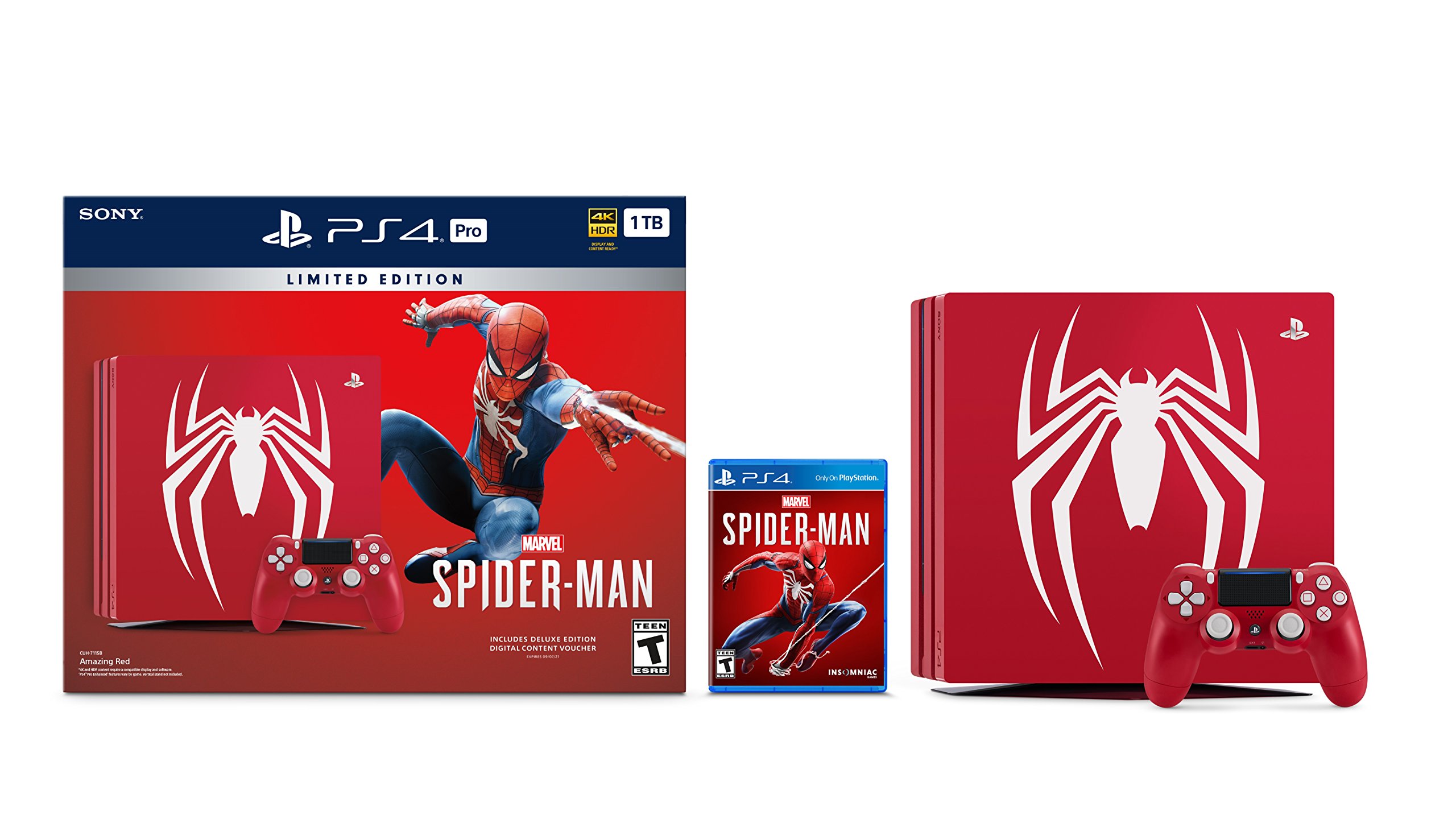 PS4 pro スパイダーマン リミテッドエディション プレステ4 プロ 本体