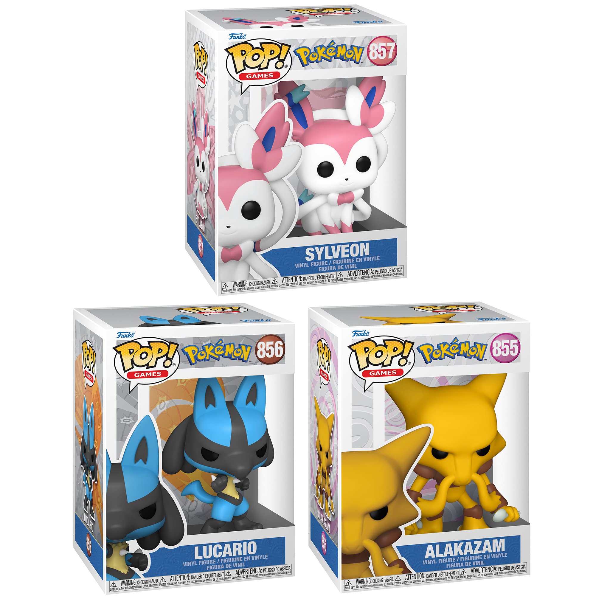 Amazon.com: Funko Pop! Pokemon: Season 9 Collectors Set - 3 Figure