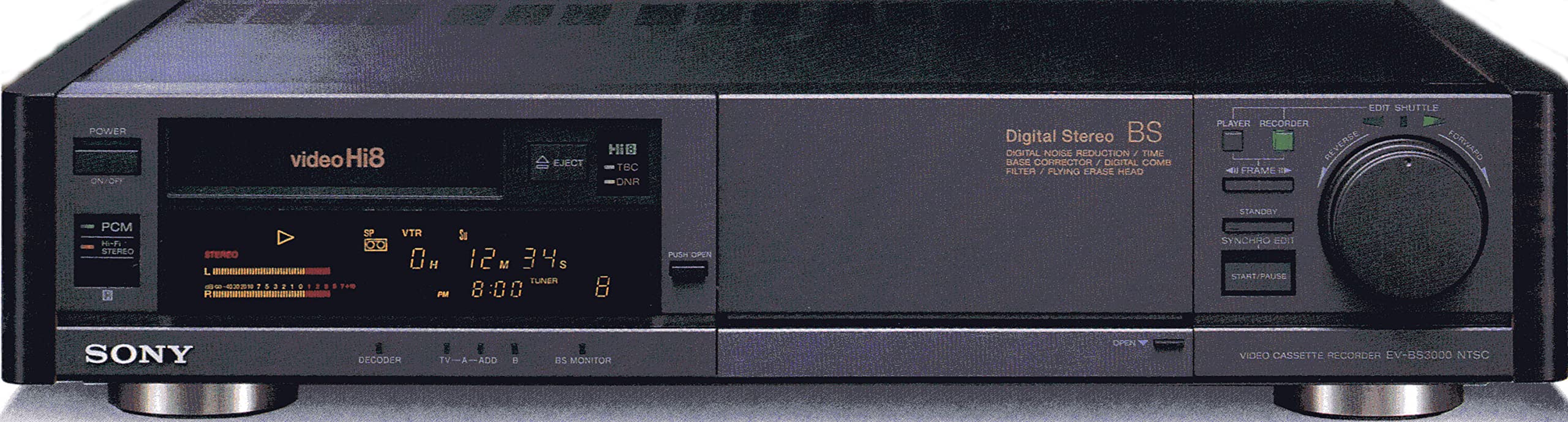 Amazon | SONY EV-BS3000 hi8 ビデオデッキ (premium vintage) | VHS