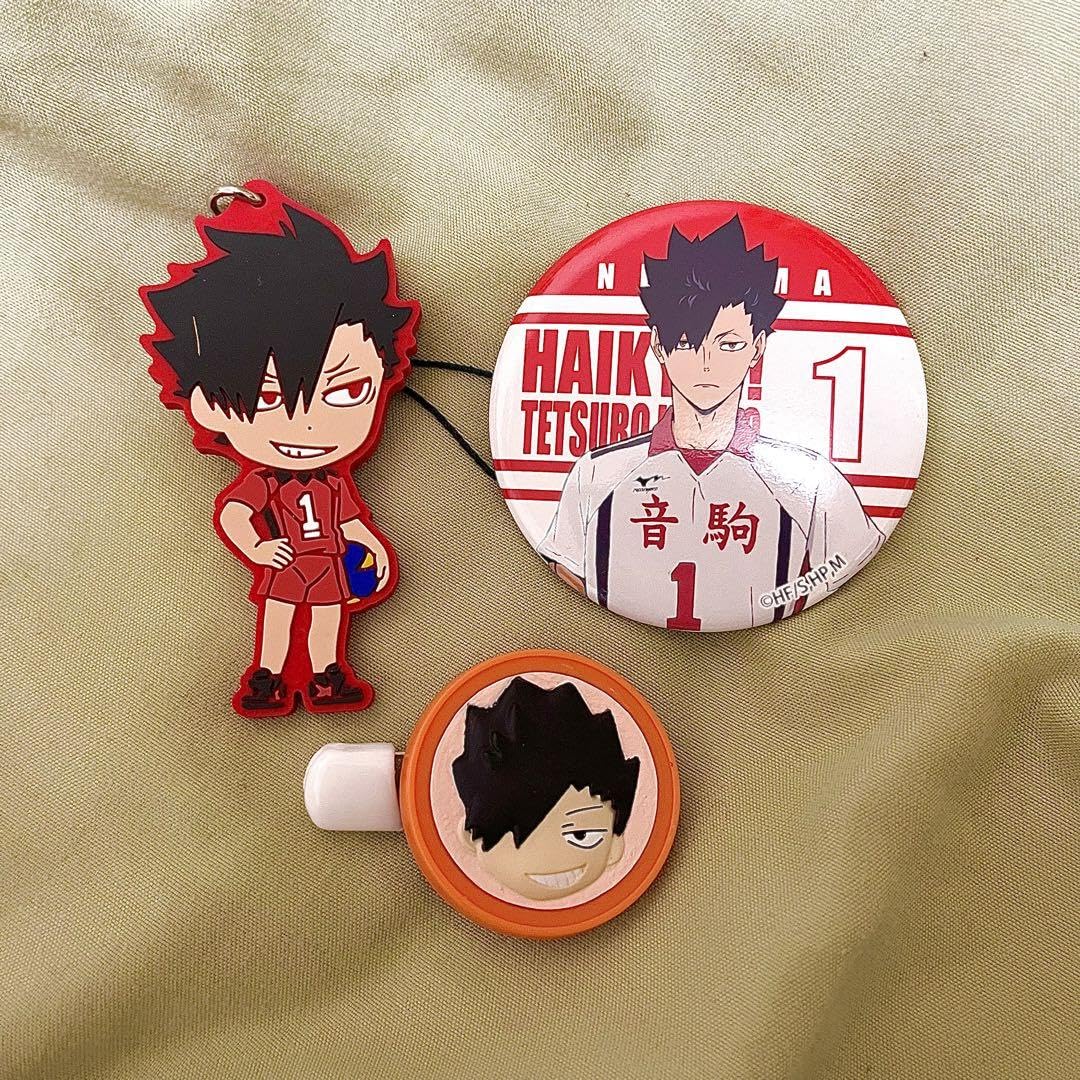 Amazon.co.jp: ハイキュー 音駒高校 黒尾鉄朗 缶バッチ まとめ売り