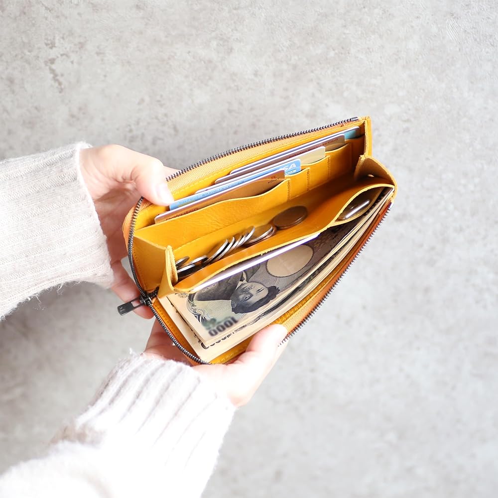 Amazon | [STATUSY] il modo ZIP 日本製 L字ファスナー 本革