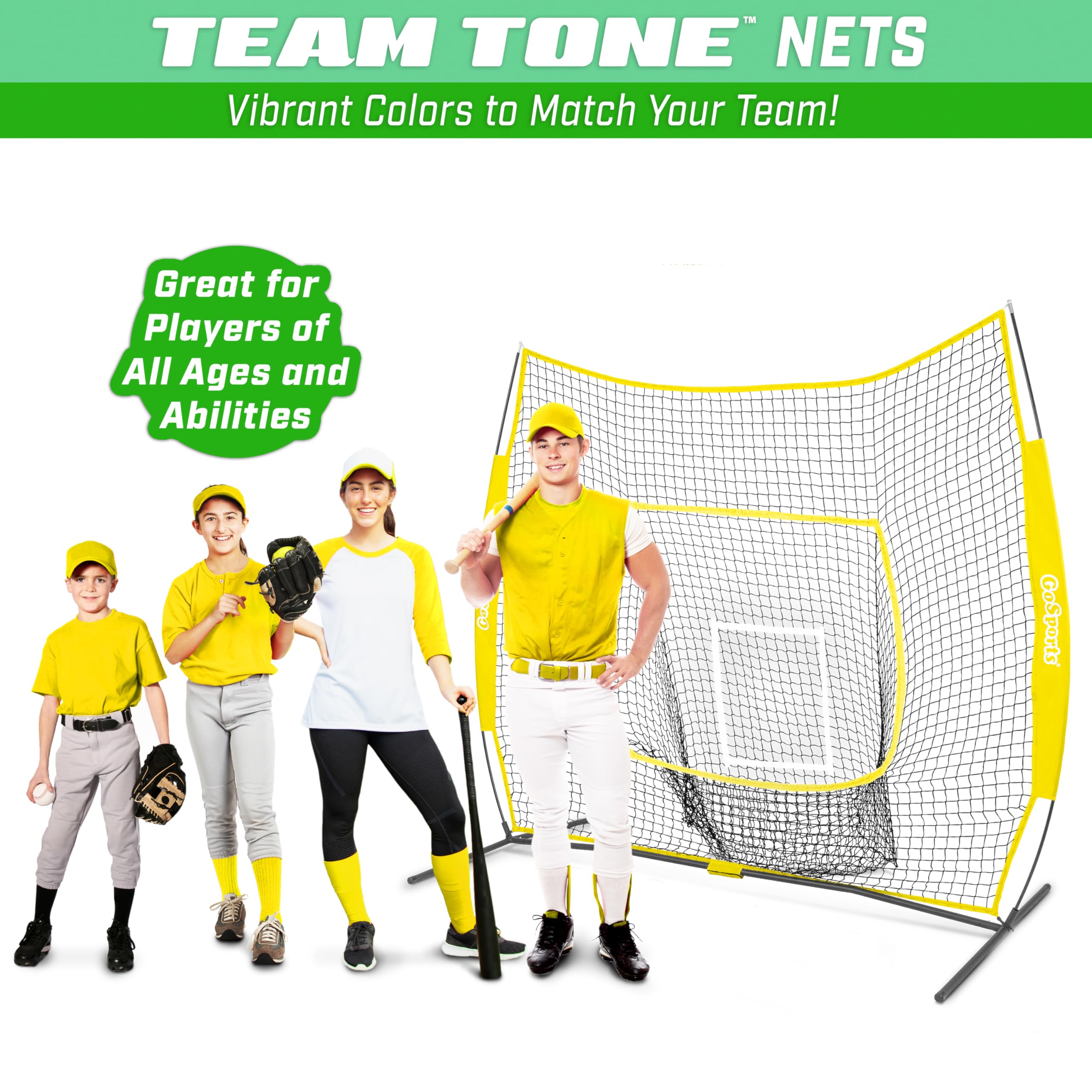 Amazon.co.jp: GoSports チームトーン 7フィート x 7フィート 野球