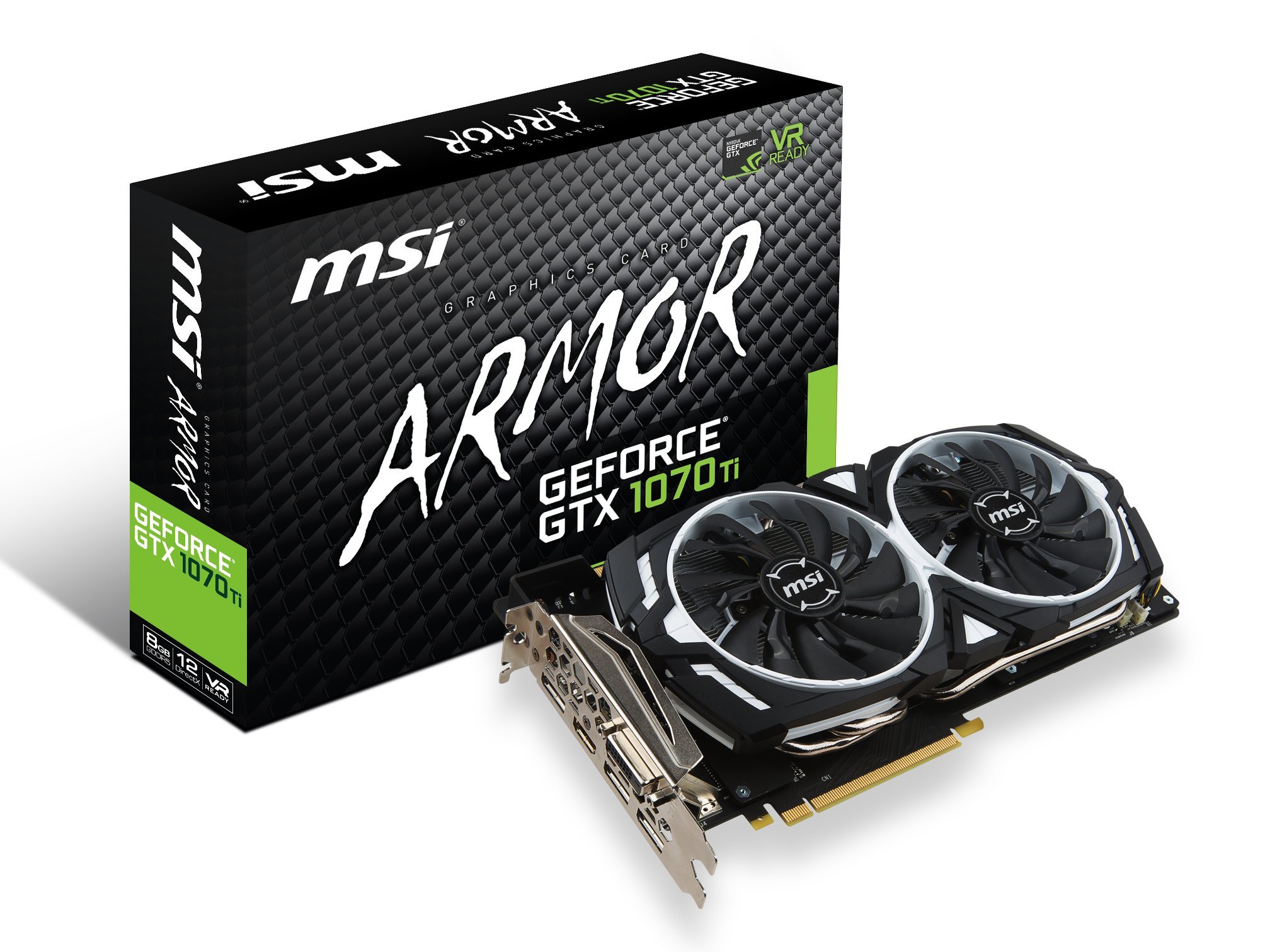 Amazon | MSI GeForce GTX 1070 Ti ARMOR 8G グラフィックスボード