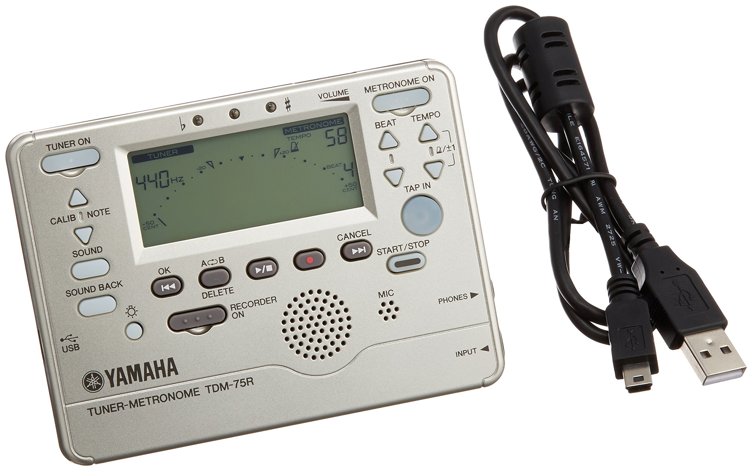 Amazon.co.jp: YAMAHA チューナー/メトロノーム/レコーダー TDM-75R