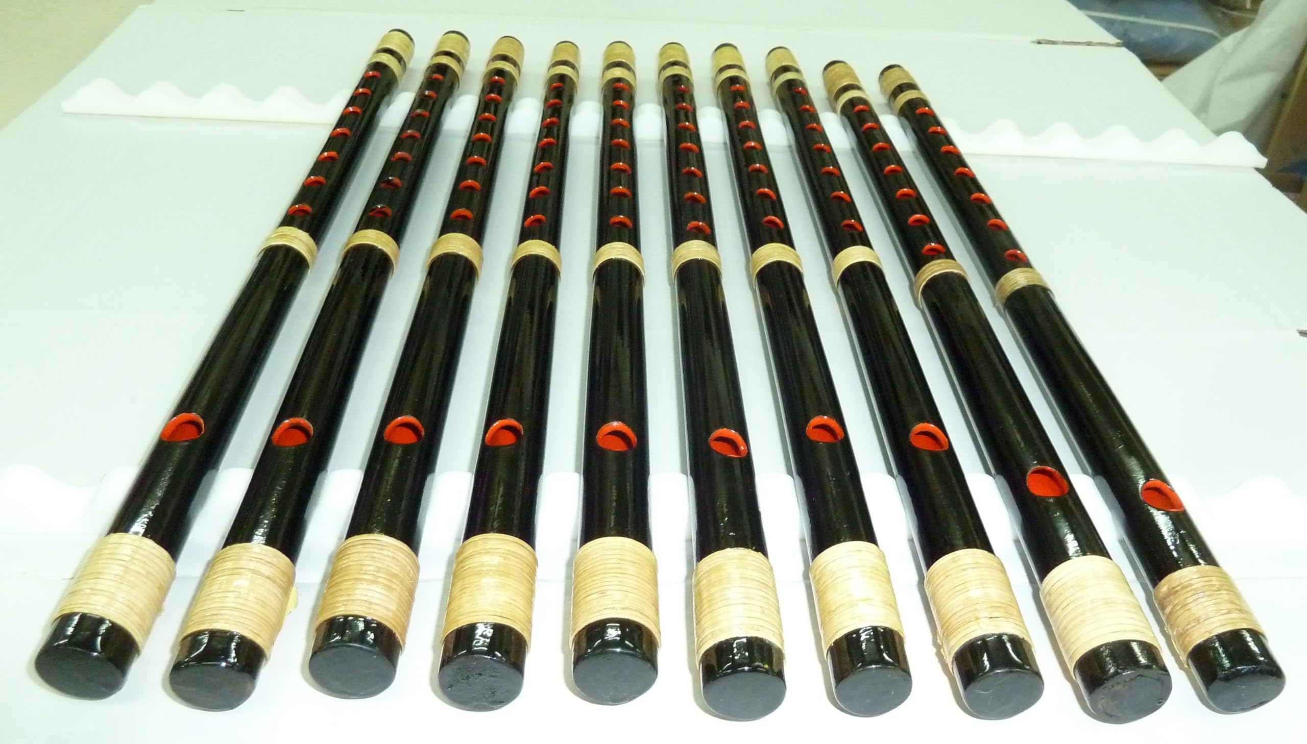 Amazon | 青森ねぶた笛 籐巻き仕立て カシュー漆塗り 篠笛 ねぶた囃子