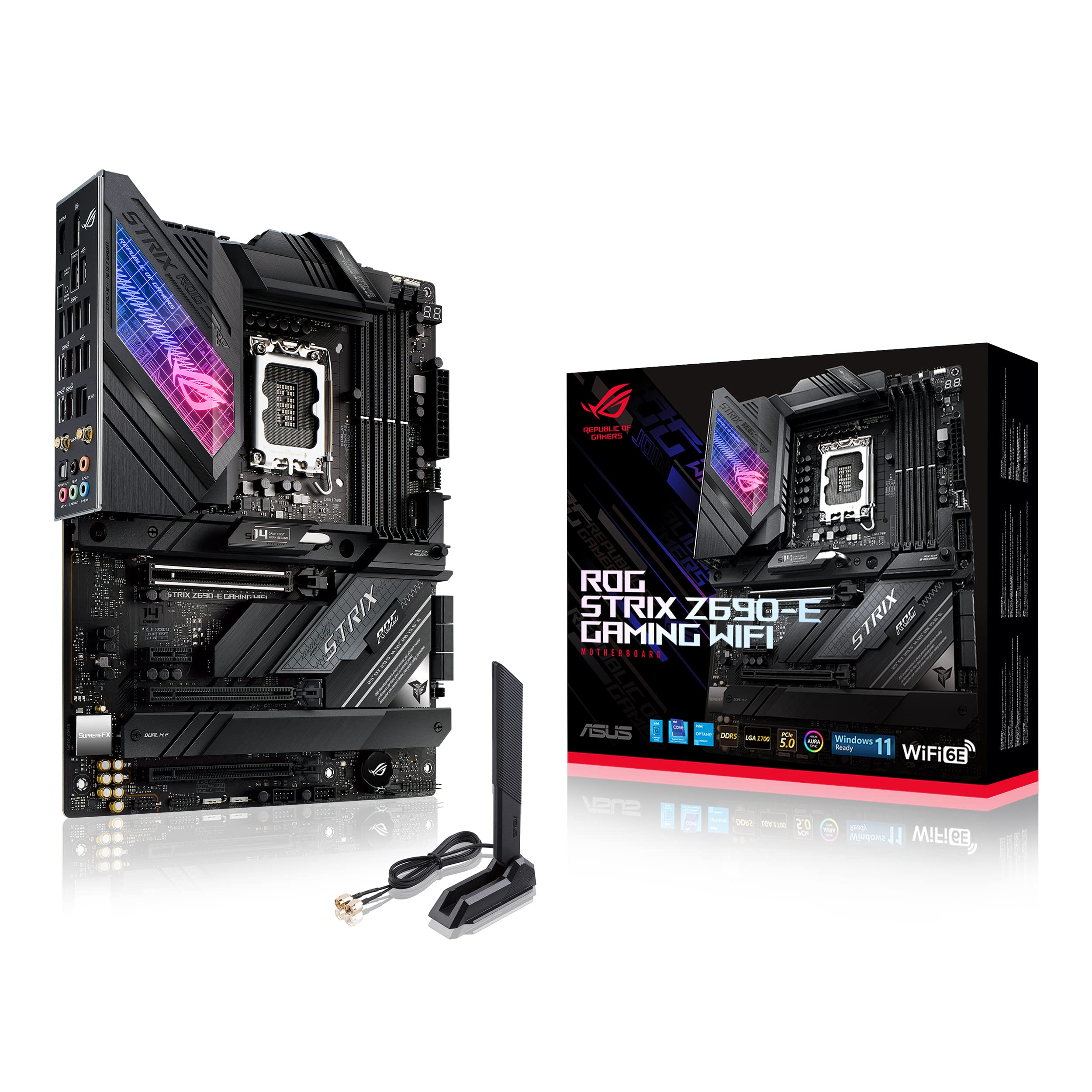 Amazon.com: ASUS ROG Strix Z690-E Gaming WiFi 6E LGA 1700(Intel