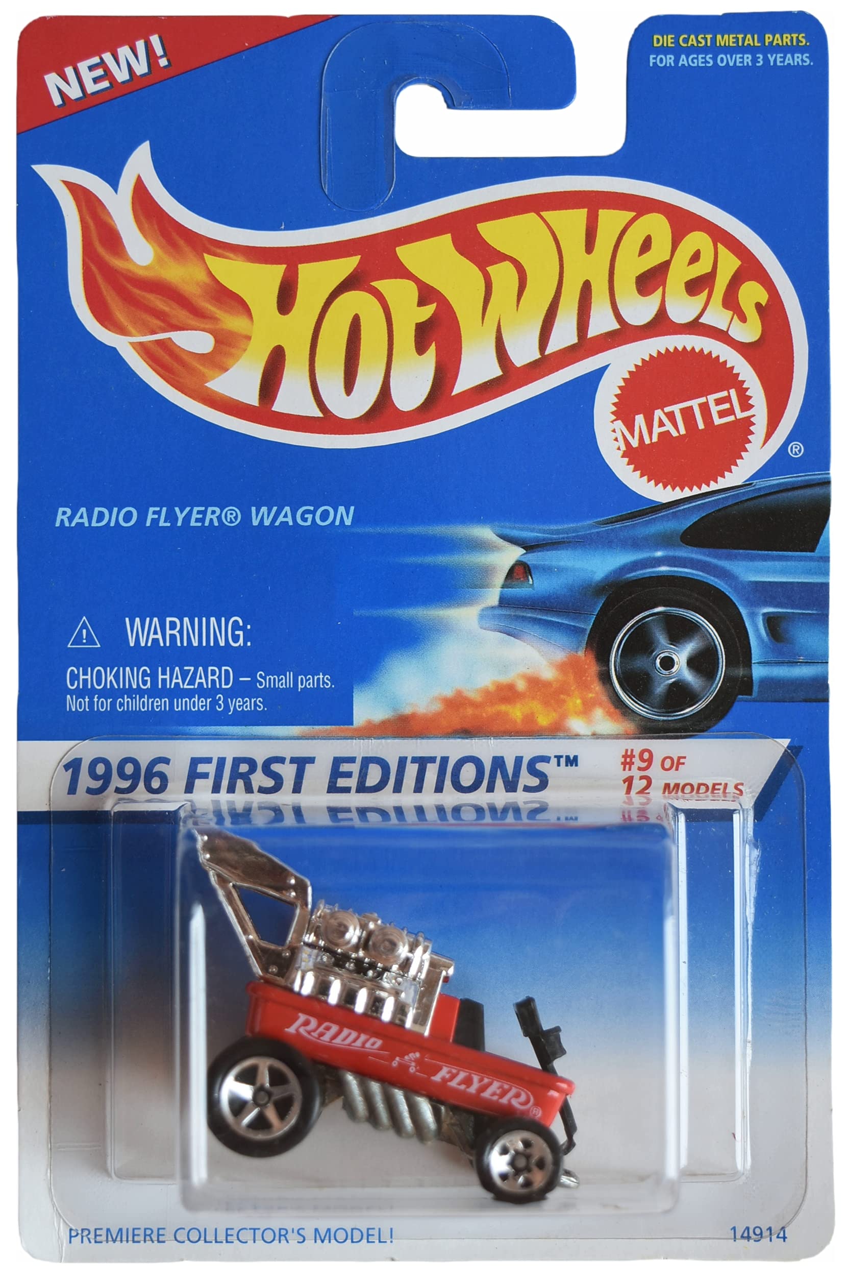 Amazon.com: Hot Wheels Radio-Flyer-Wagon, [red] 1996 First