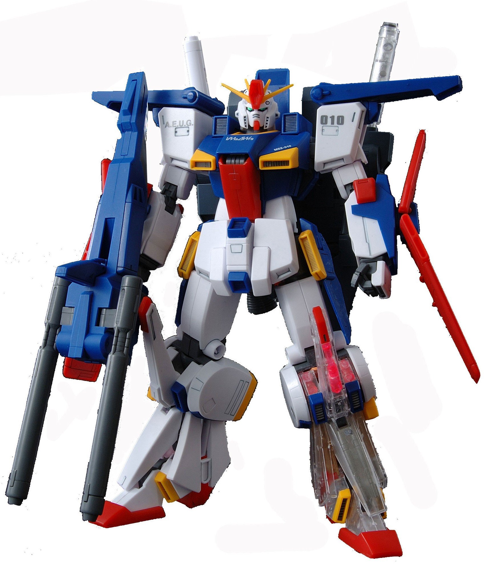 Amazon | MG 1/100 MSZ-010 ダブルゼータガンダム (限定クリアパーツ