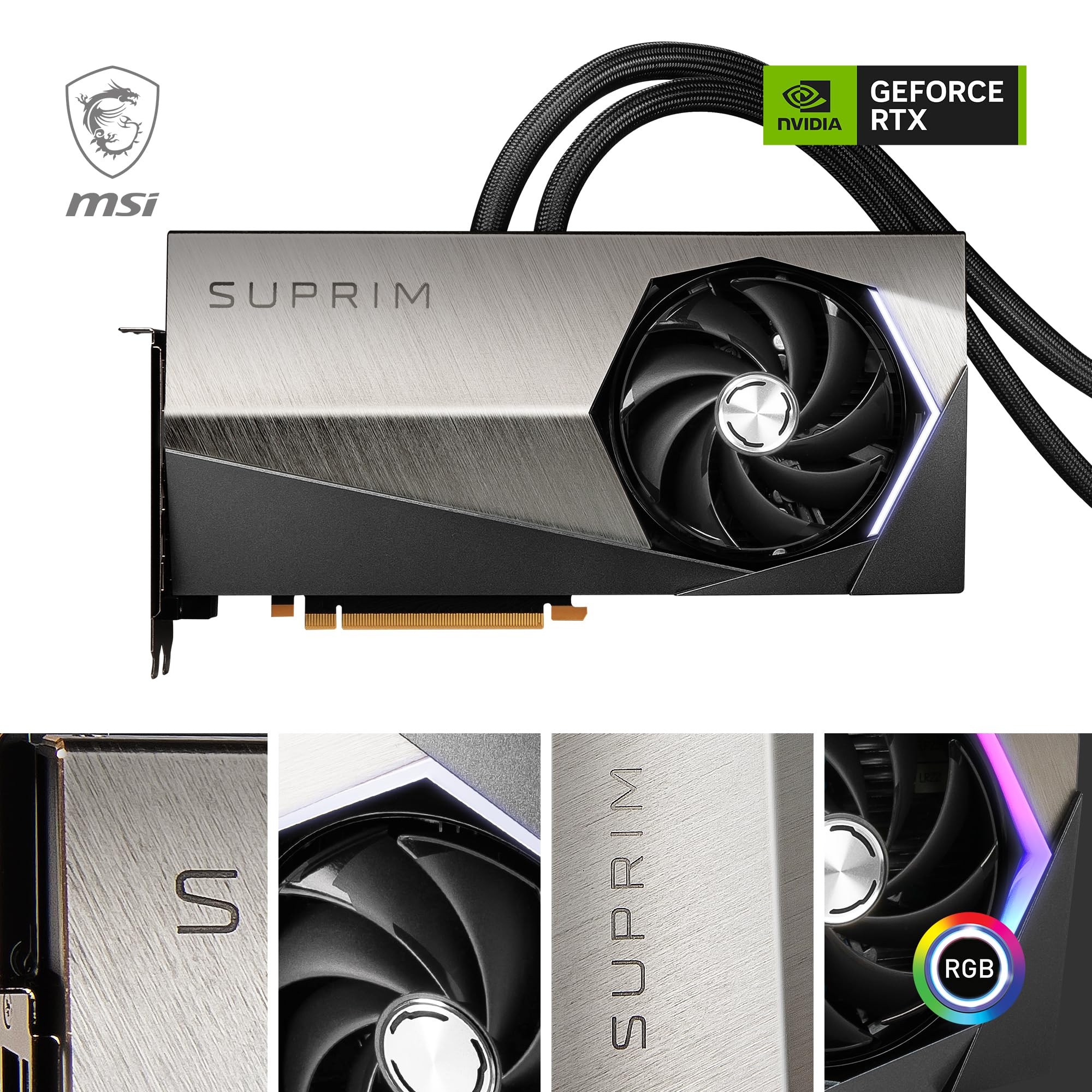 Amazon.com: MSI GeForce RTX 4090 SUPRIM Liquid X 24G Gaming