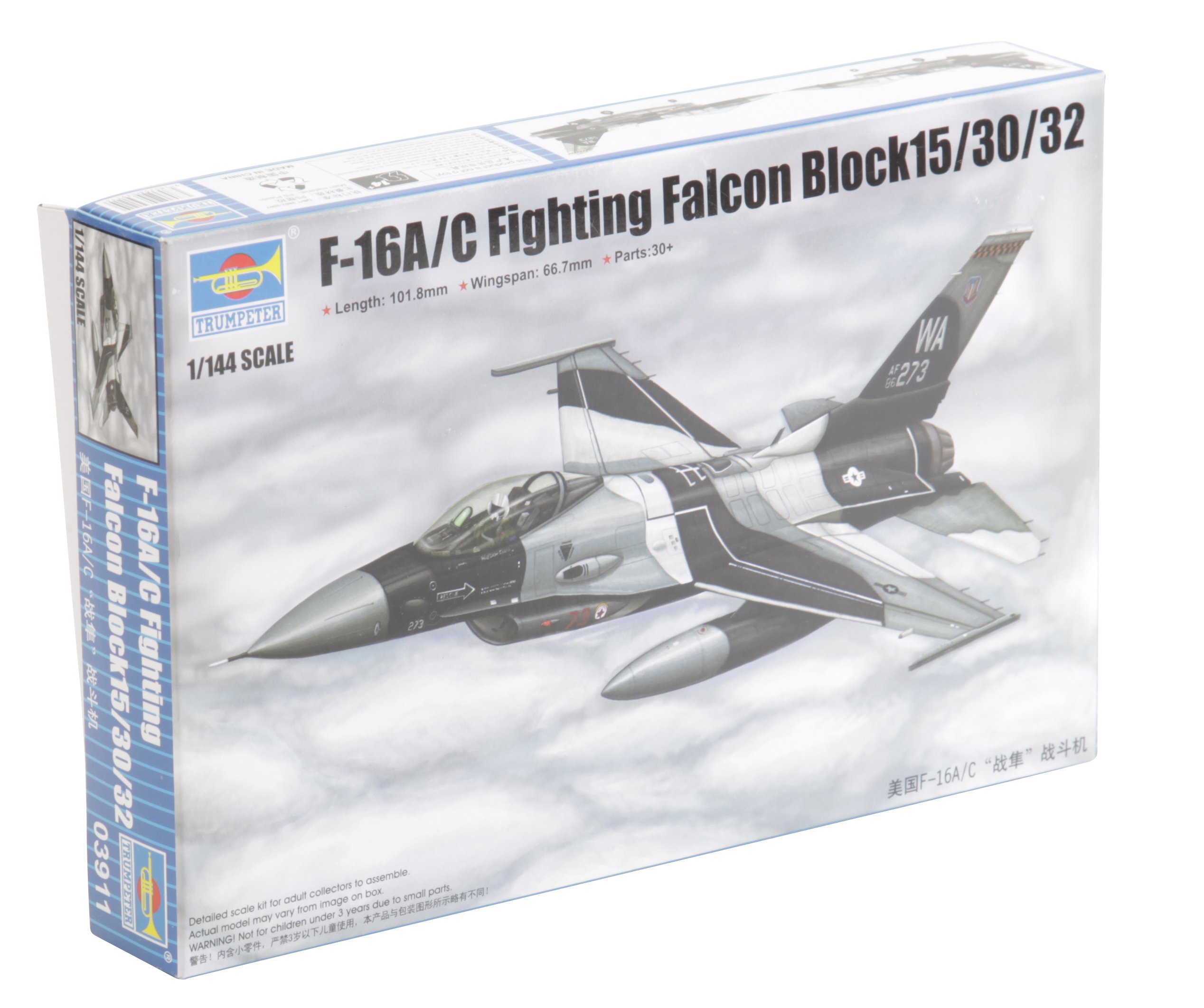 Amazon.com: Trumpeter F-16A/C Fighting Falcon Block 15/30/32