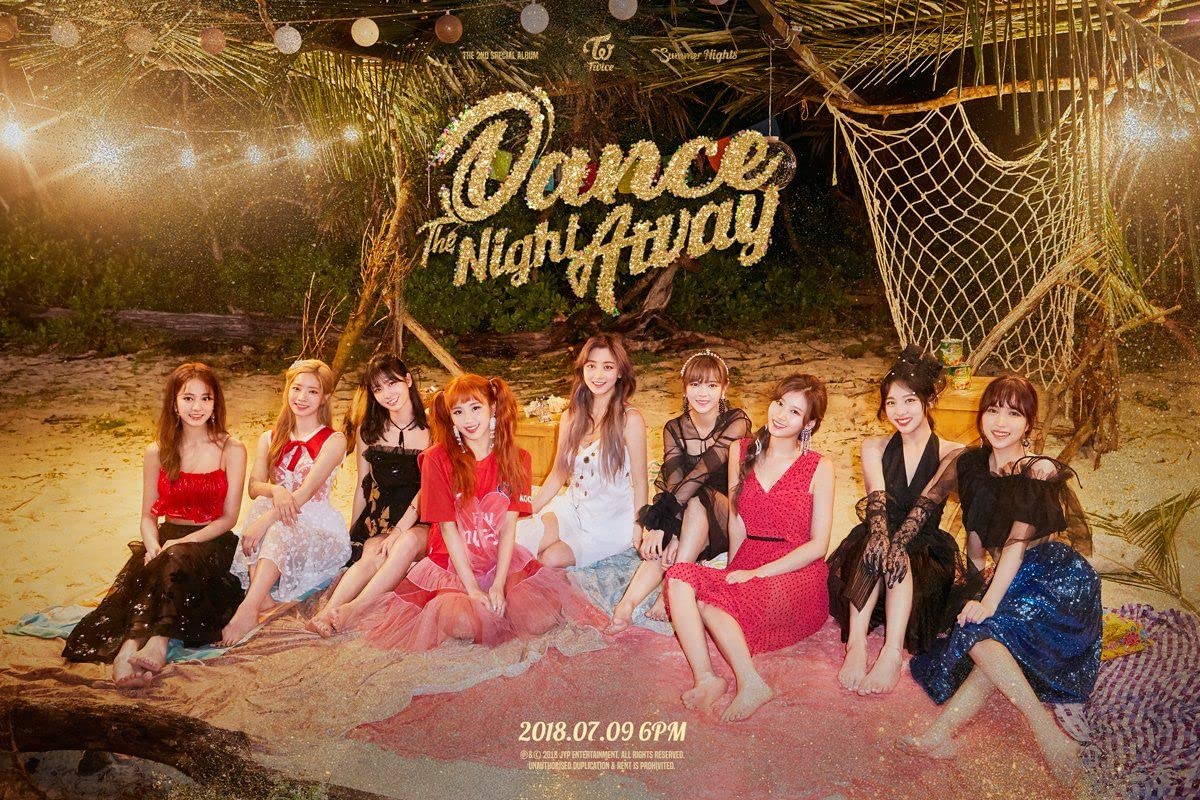 Amazon.com: Twice - [Summer Nights] 2nd Special Album C Ver CD+1p