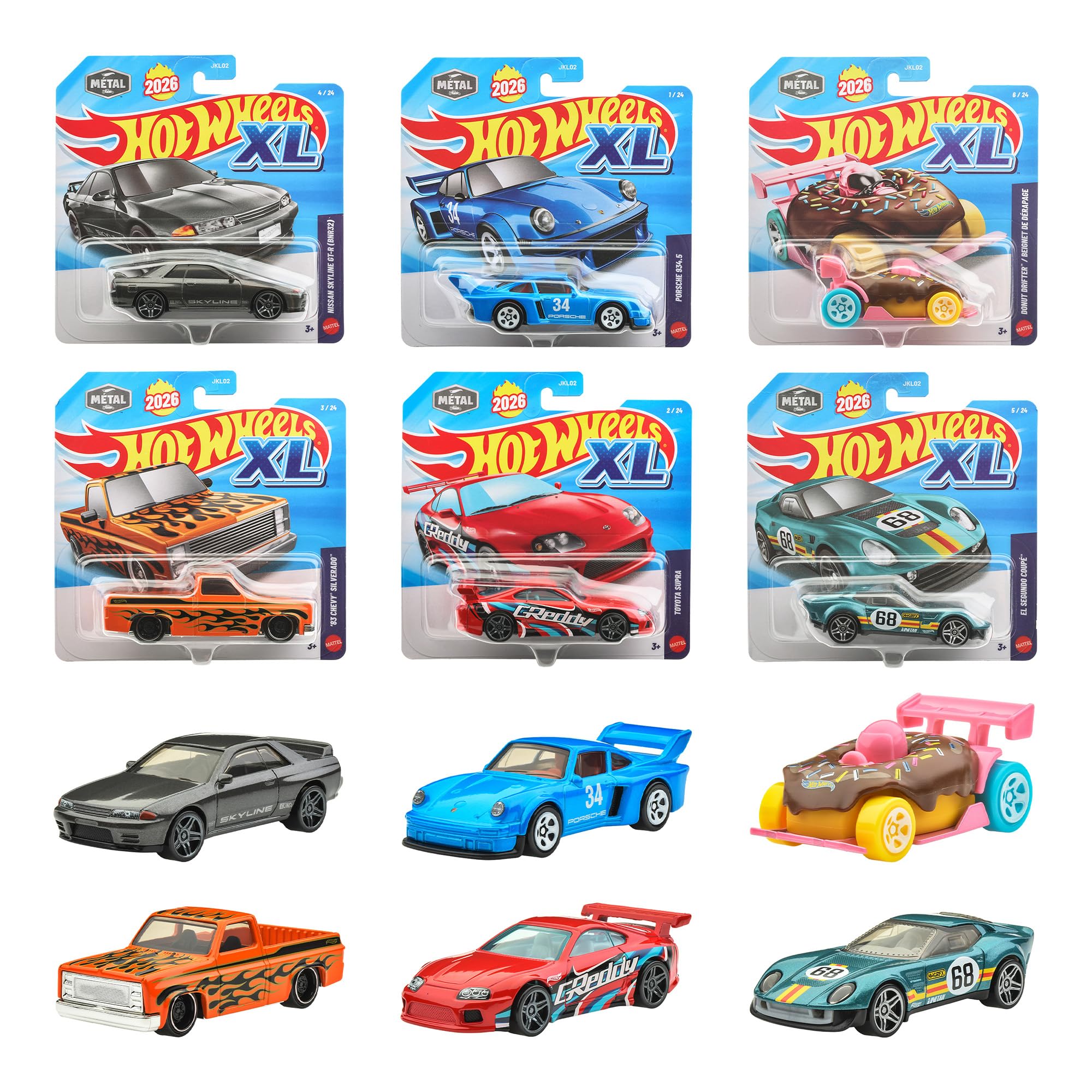 Amazon | ホットウィール(Hot Wheels) XL ベーシックカー アソート