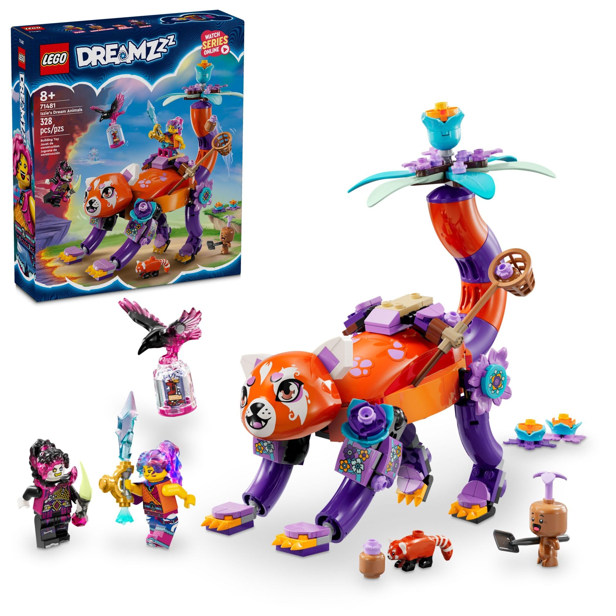 LEGO Dreamzzz Izzie's Dream Animals Toys - Building Toys Set for