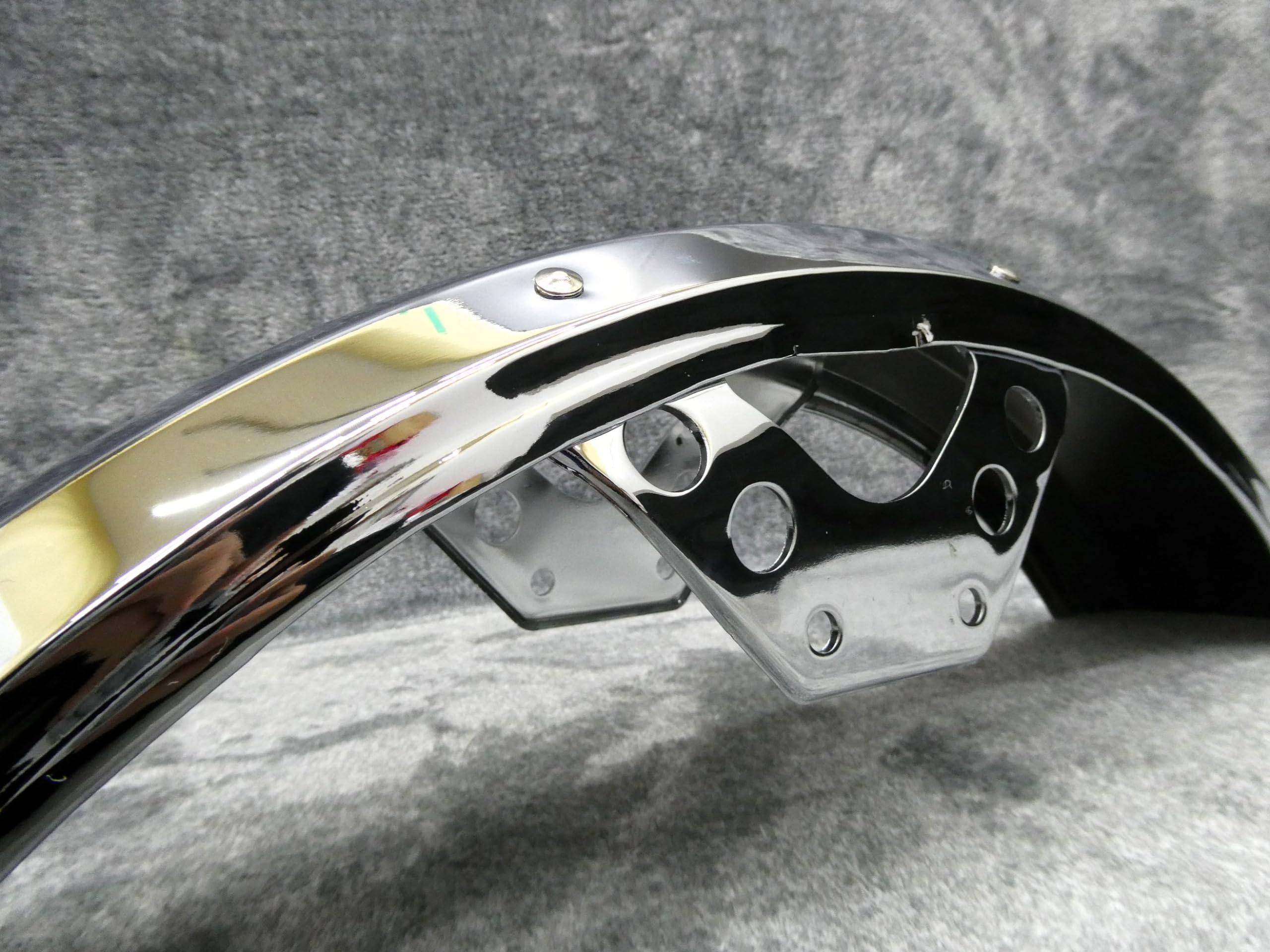 Amazon | Z400FX フロントフェンダー メッキ スチール/純正