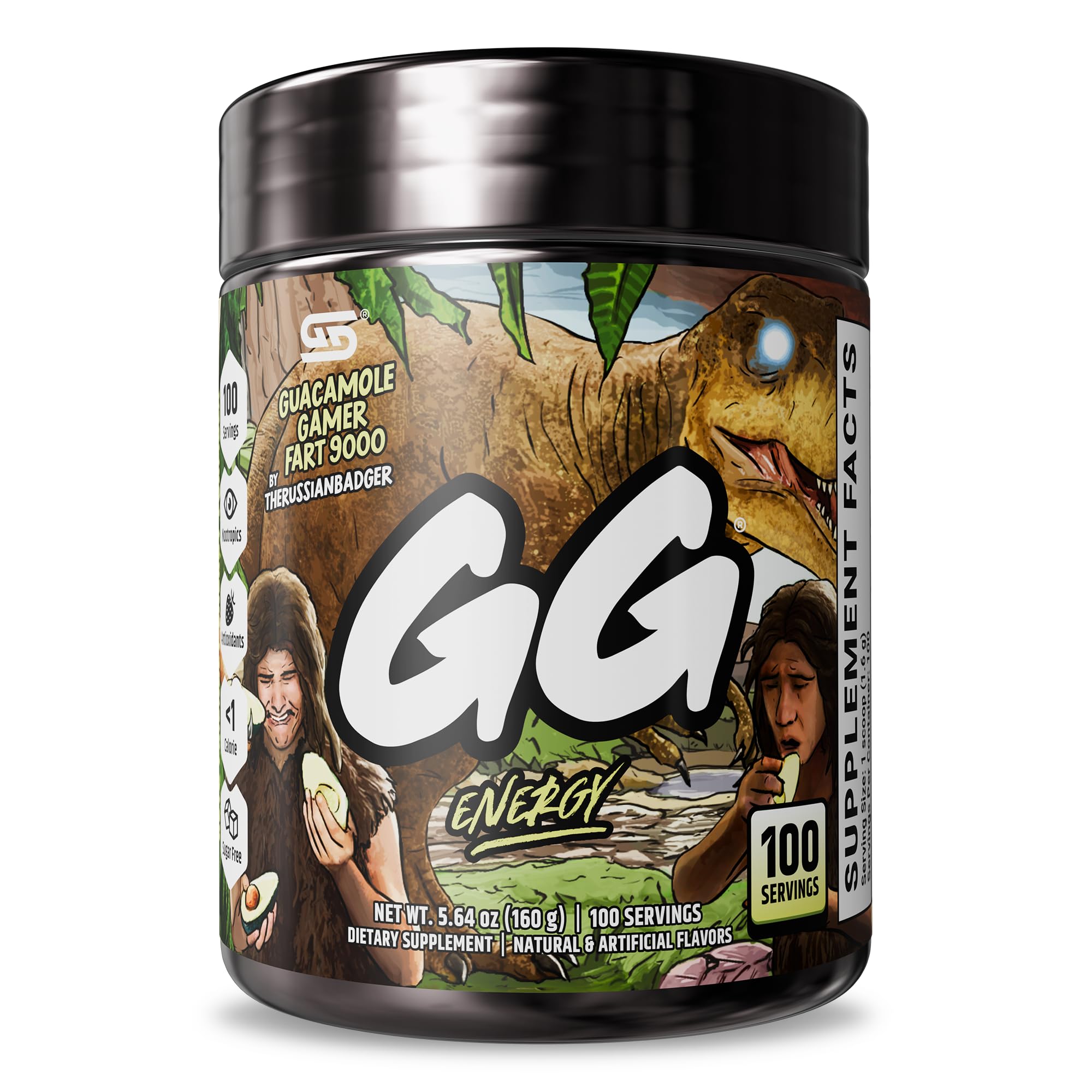 Amazon.com: Gamer Supps GG® Energy - Guacamole Gamer Fart 9000 by