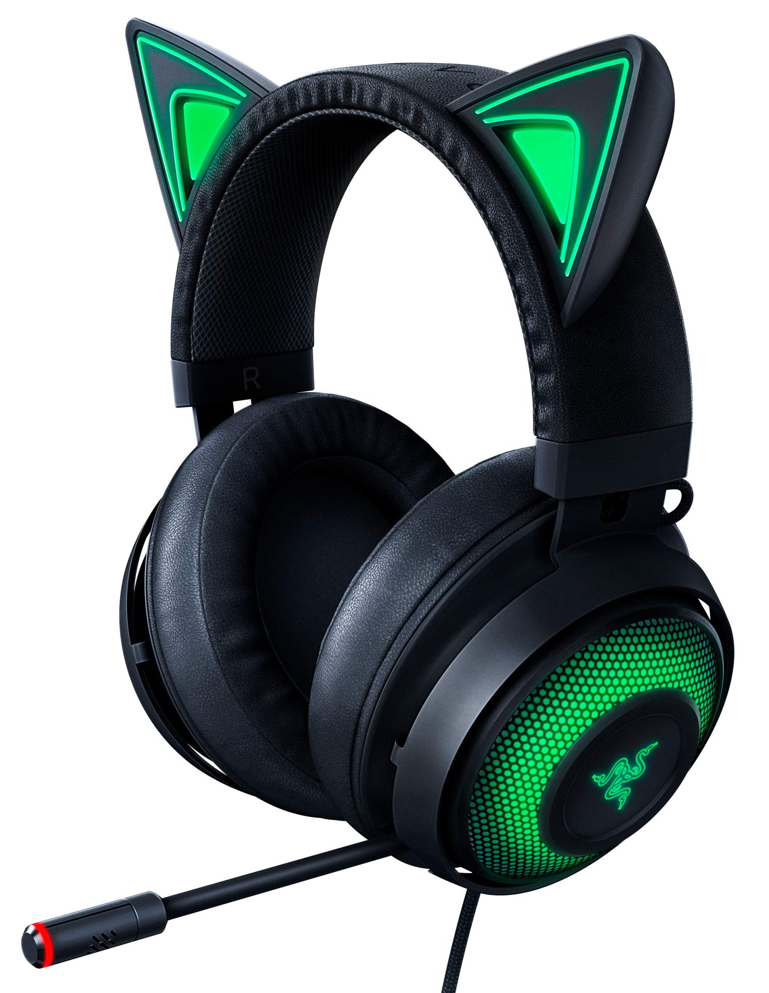 Amazon.co.jp: Razer Kraken Kitty Black ゲーミングヘッドセット USB