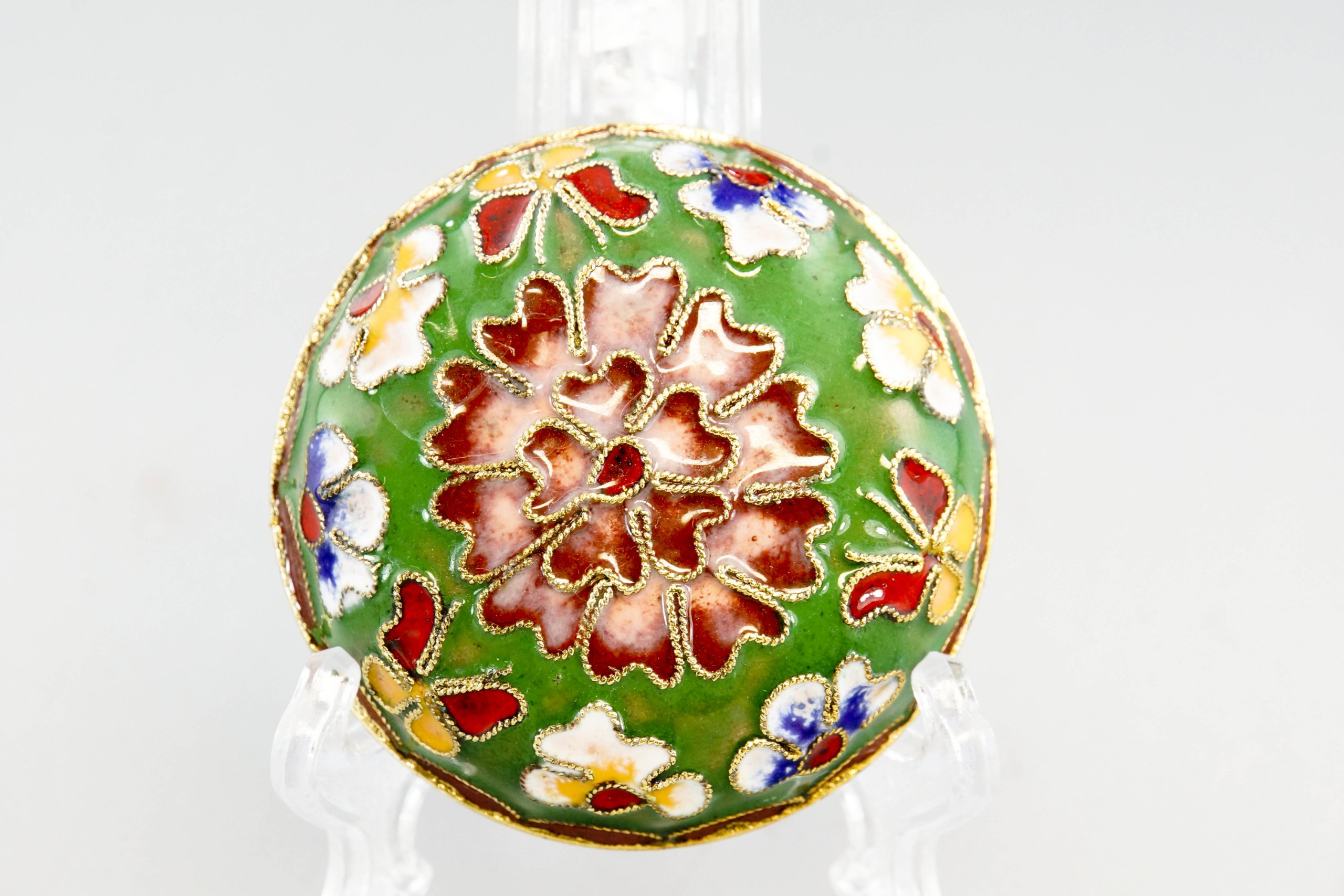 Amazon.co.jp: 中国 七宝焼 ジュエリーボックス 小物入れ ピルケース