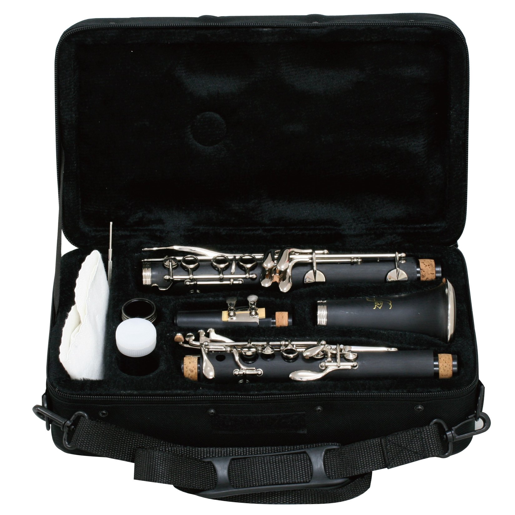 Amazon.co.jp: Zeff クラリネット B♭管 ベーム式 ベークライト樹脂管