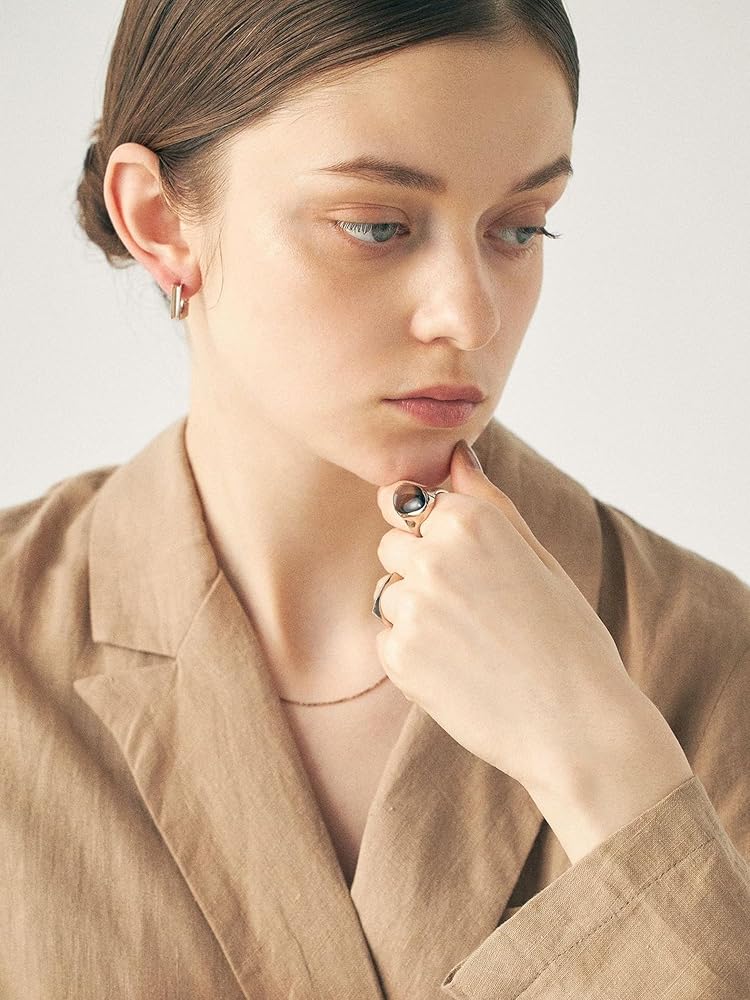 Amazon | (エテ) ete [リキッドロウ] スモーキークォーツ リング