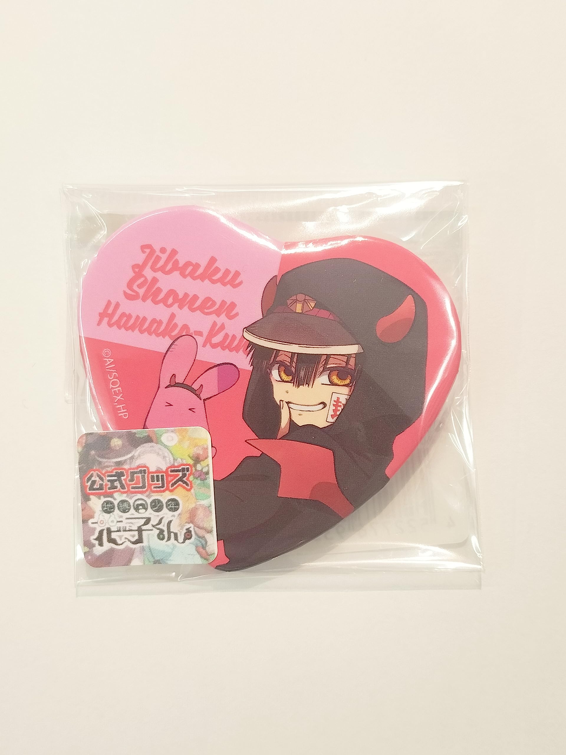 Amazon | ハート缶バッジ 地縛少年花子くん 小悪魔パーカーver./花子