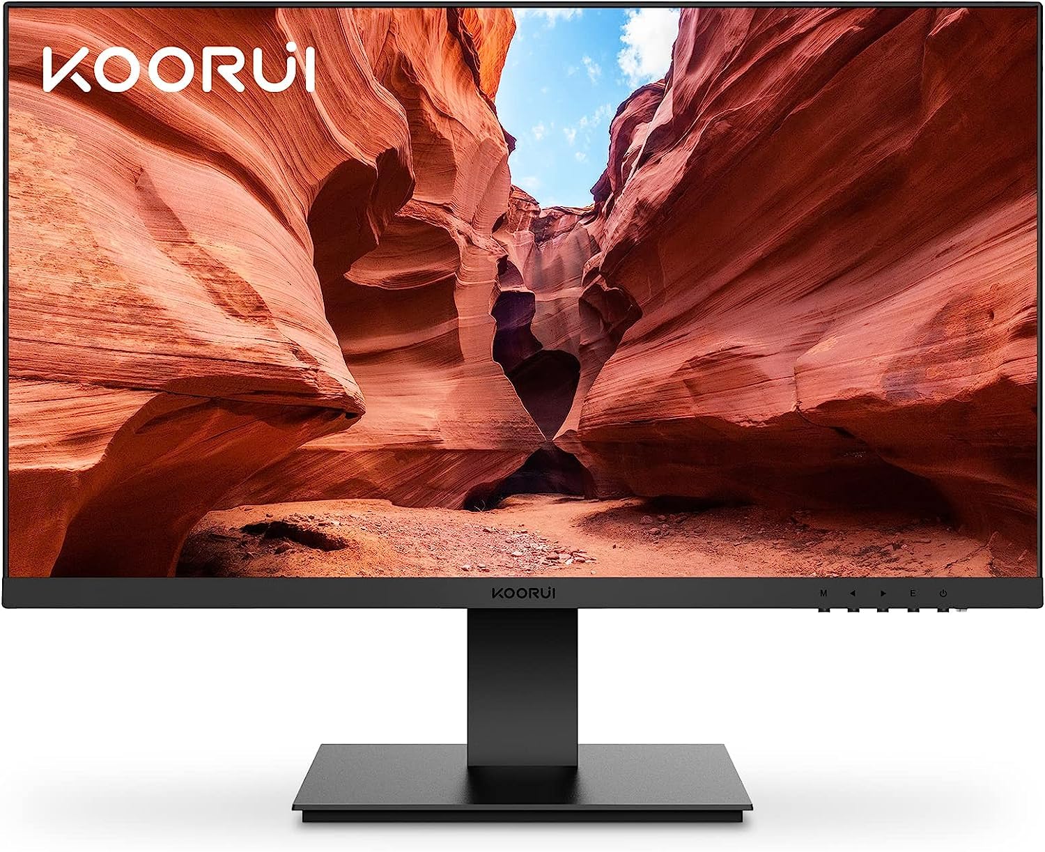 Amazon.co.jp: KOORUI モニター 23.8インチ FHD 1080p 75Hz VA非光沢