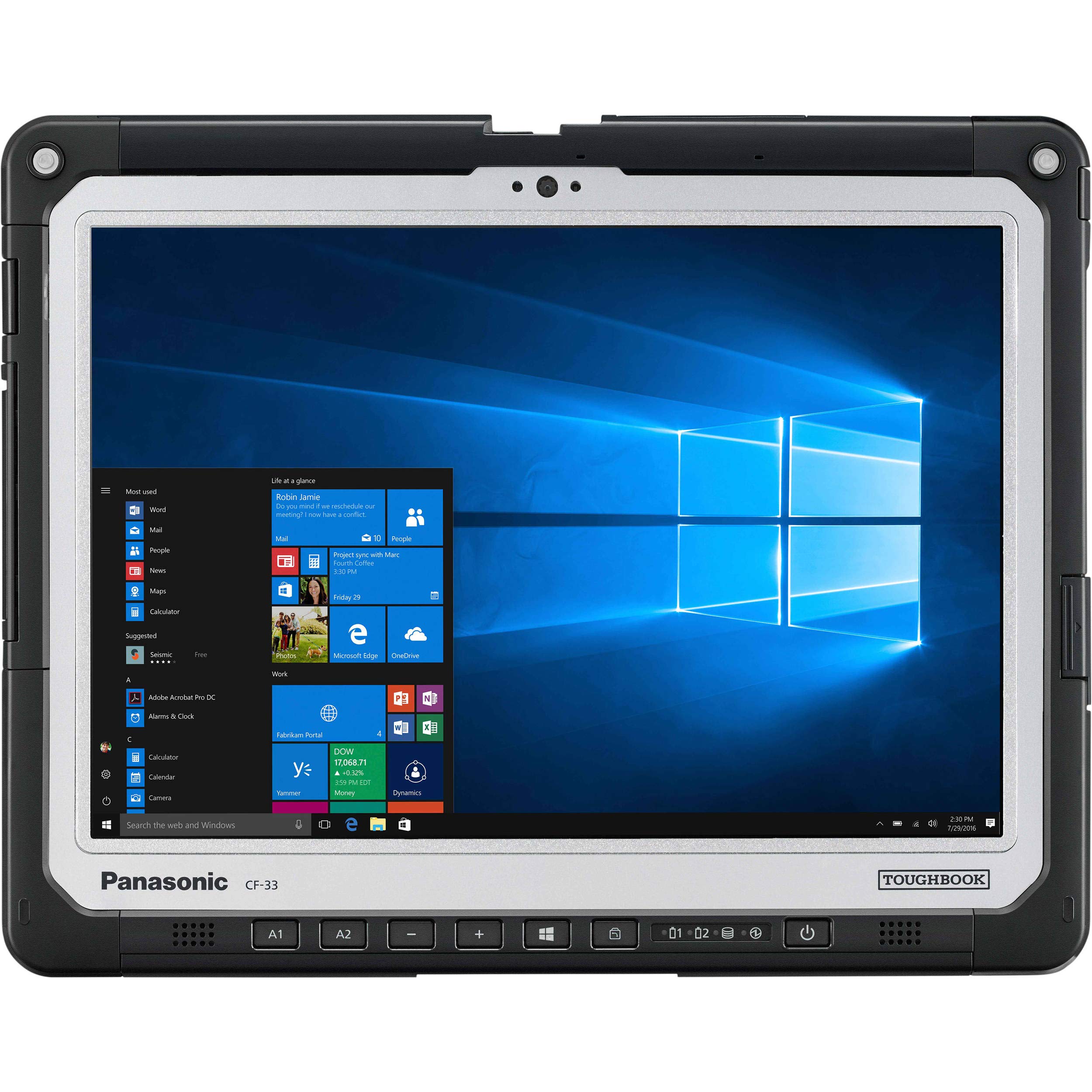 Amazon.com : Panasonic Toughbook 33 Multi-Touch Tablet i5-7300U