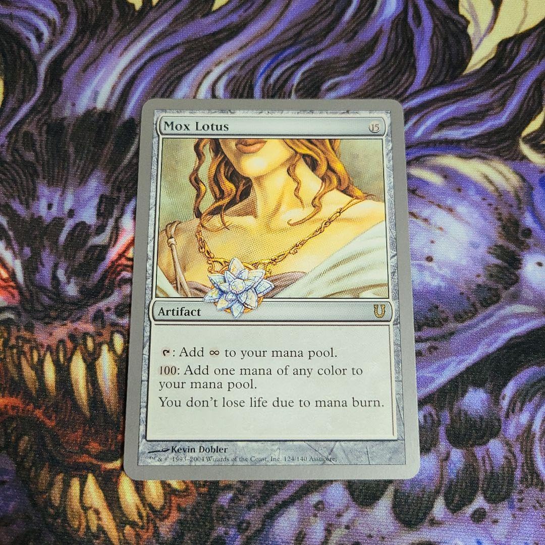 Amazon.co.jp: MTG Mox Lotus モックスロータス アンヒンジド 銀枠