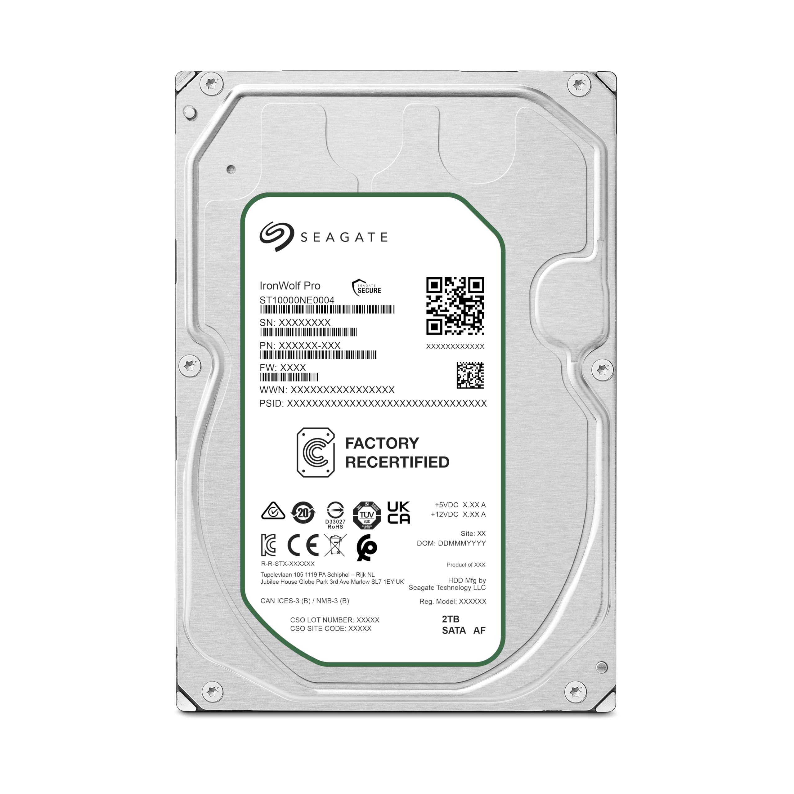 Amazon.com: Seagate IronWolf Pro 10Tb NAS Internal Hard Drive HDD