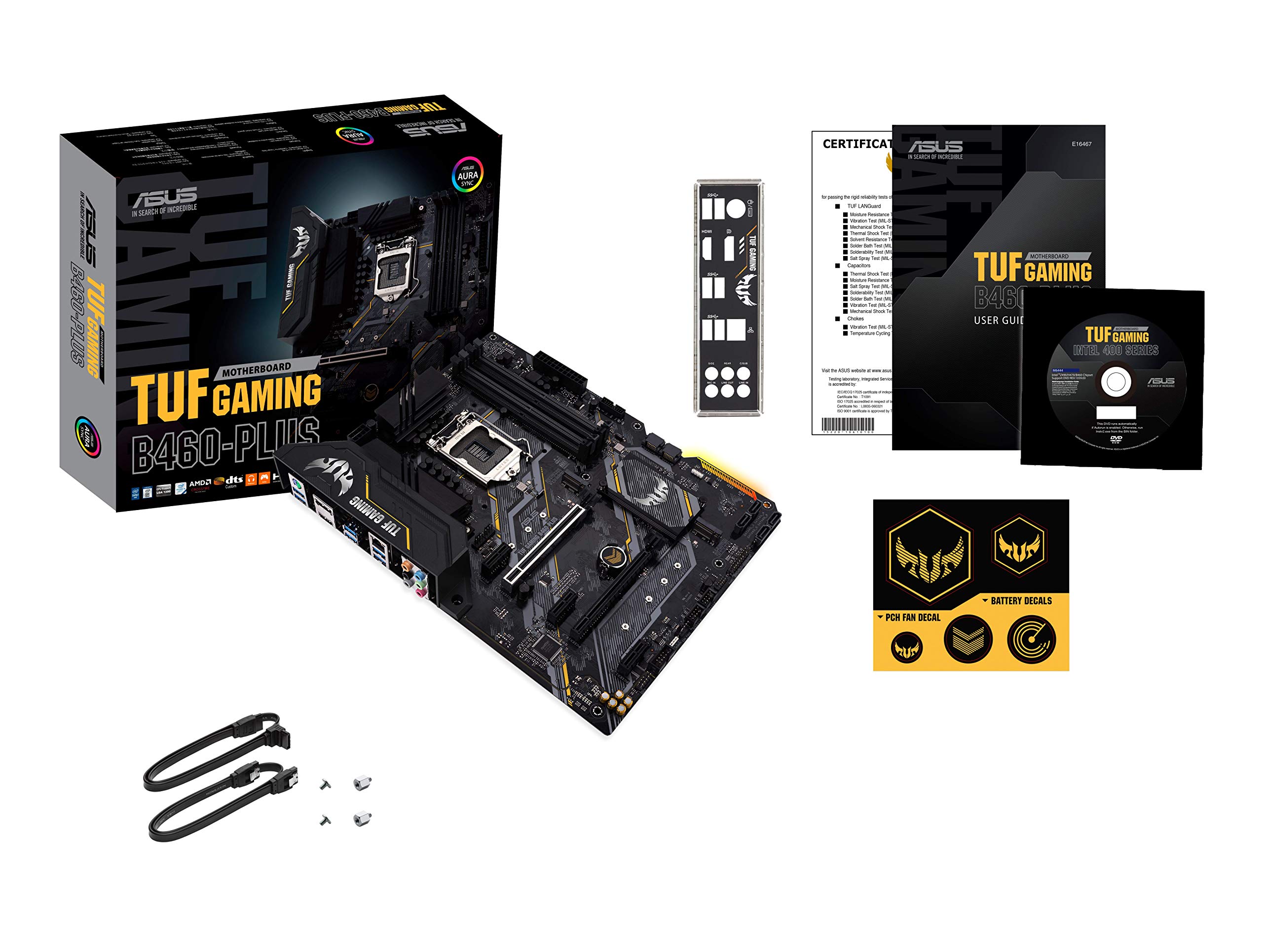 Amazon | ASUS Intel B460 搭載 Socket 1200 対応 マザーボード TUF