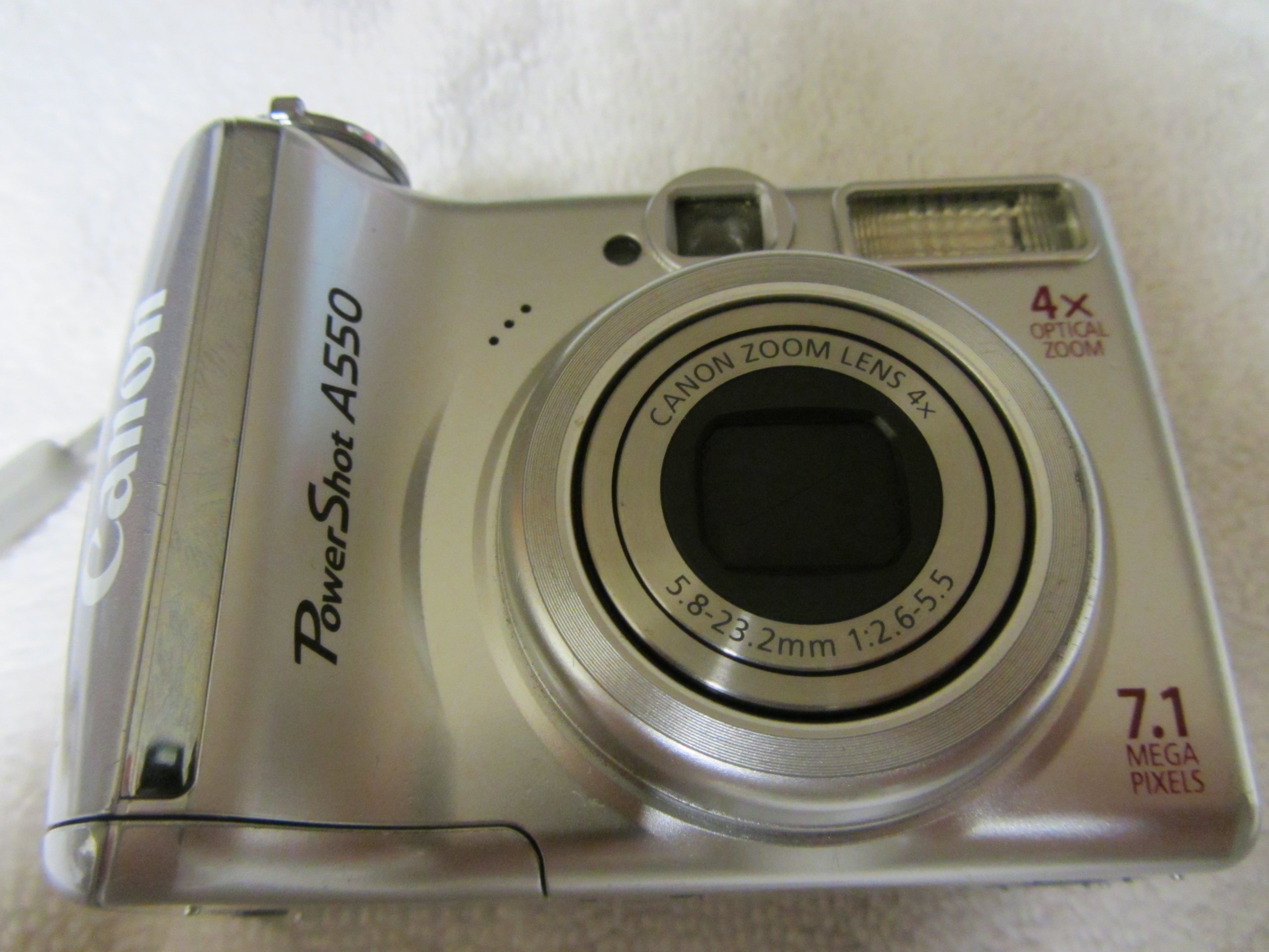 Amazon.com : Canon PowerShot A550 7.1MP Digital Camera with 4x