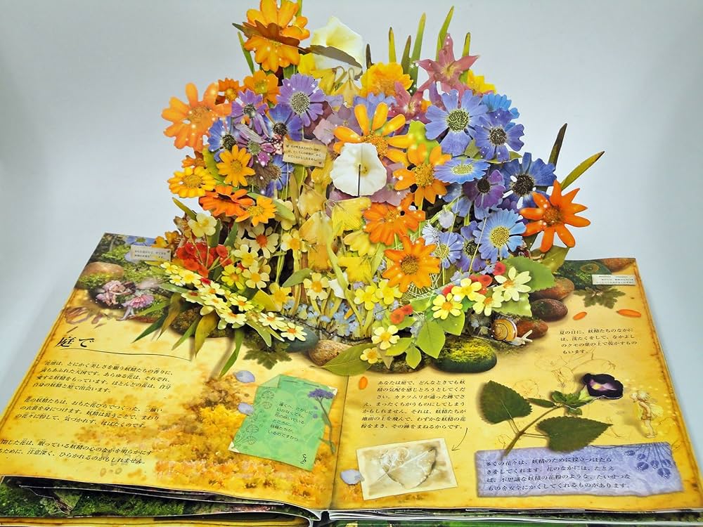 絵本 フラワー・フェアリーズ(花の妖精たち)のお話 イタリア語版